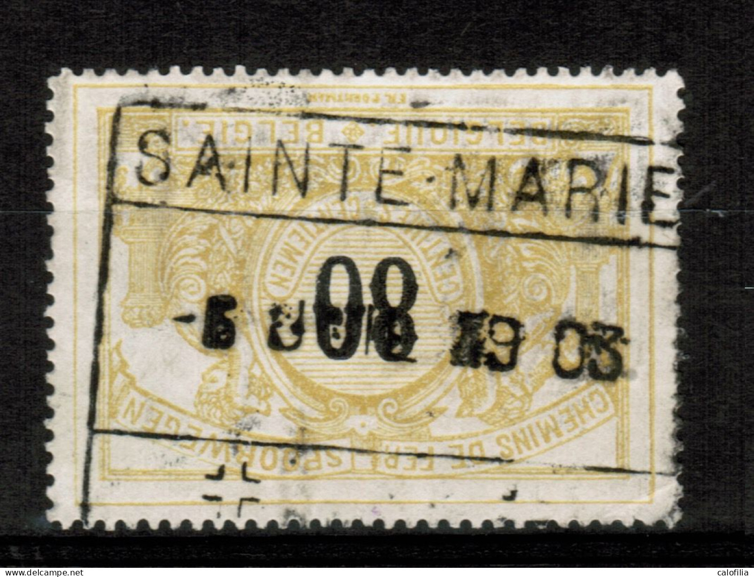 Chemins De Fer TR 24, Obliteration Centrale Nette SAINTE MARIE - Andere & Zonder Classificatie