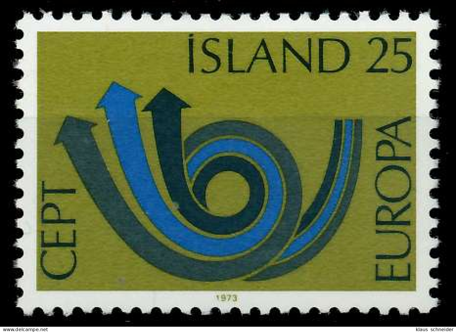 ISLAND 1973 Nr 472 Postfrisch X04058A - Neufs
