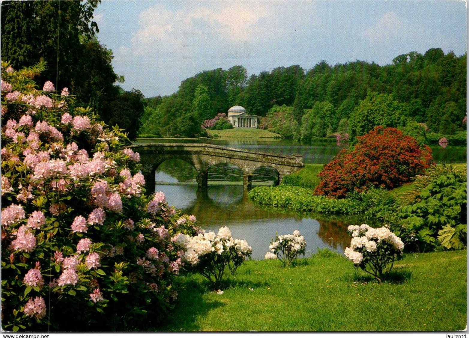 13-3-2025 (2 Y 53) UK - Stourhead Gardens (posted To Australia 1988) - Otros & Sin Clasificación