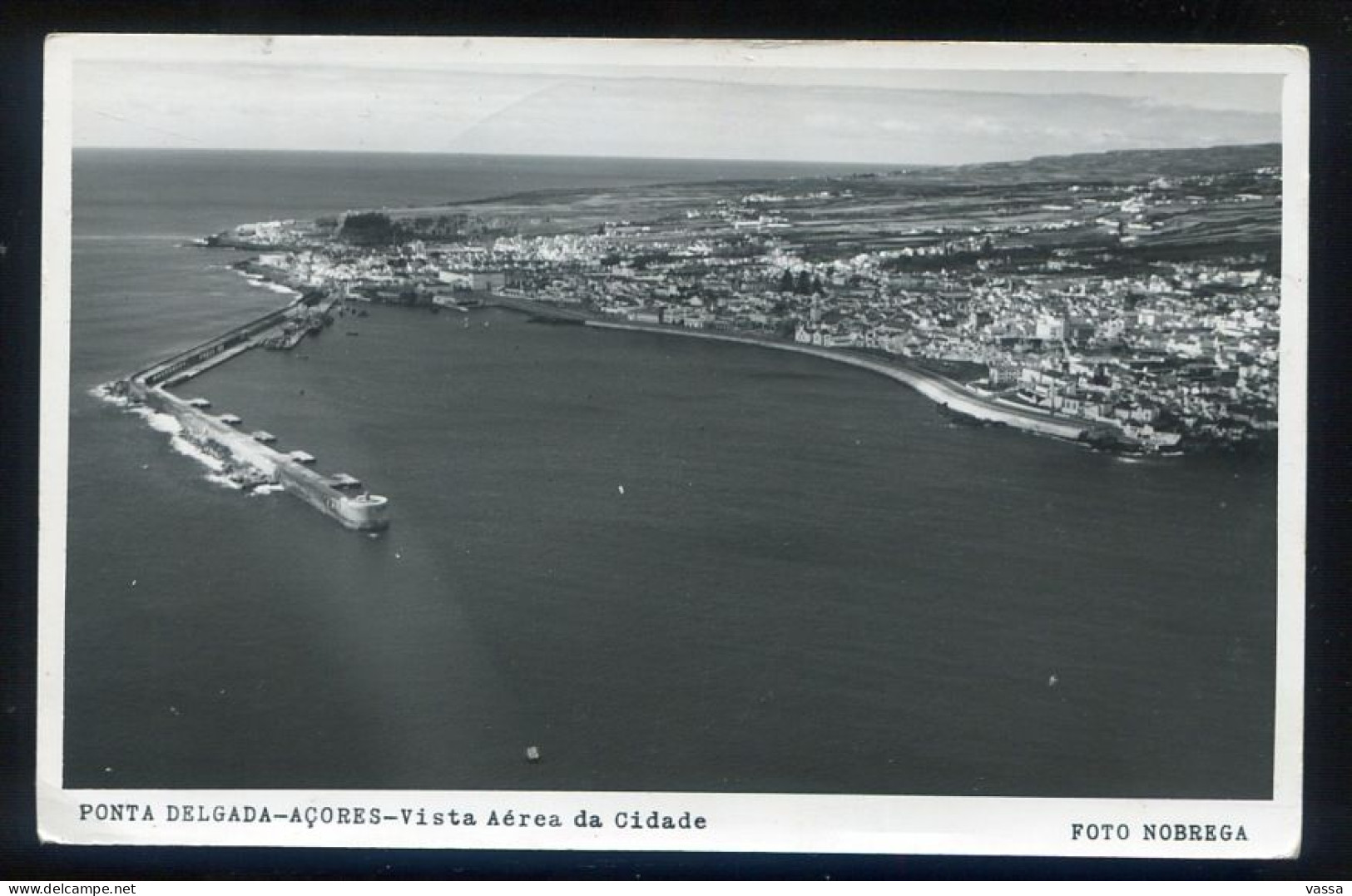 Portugal - PONTA DELGADA - Vista Aérea Da Cidade ( Foto Nobrega) Açores - Açores