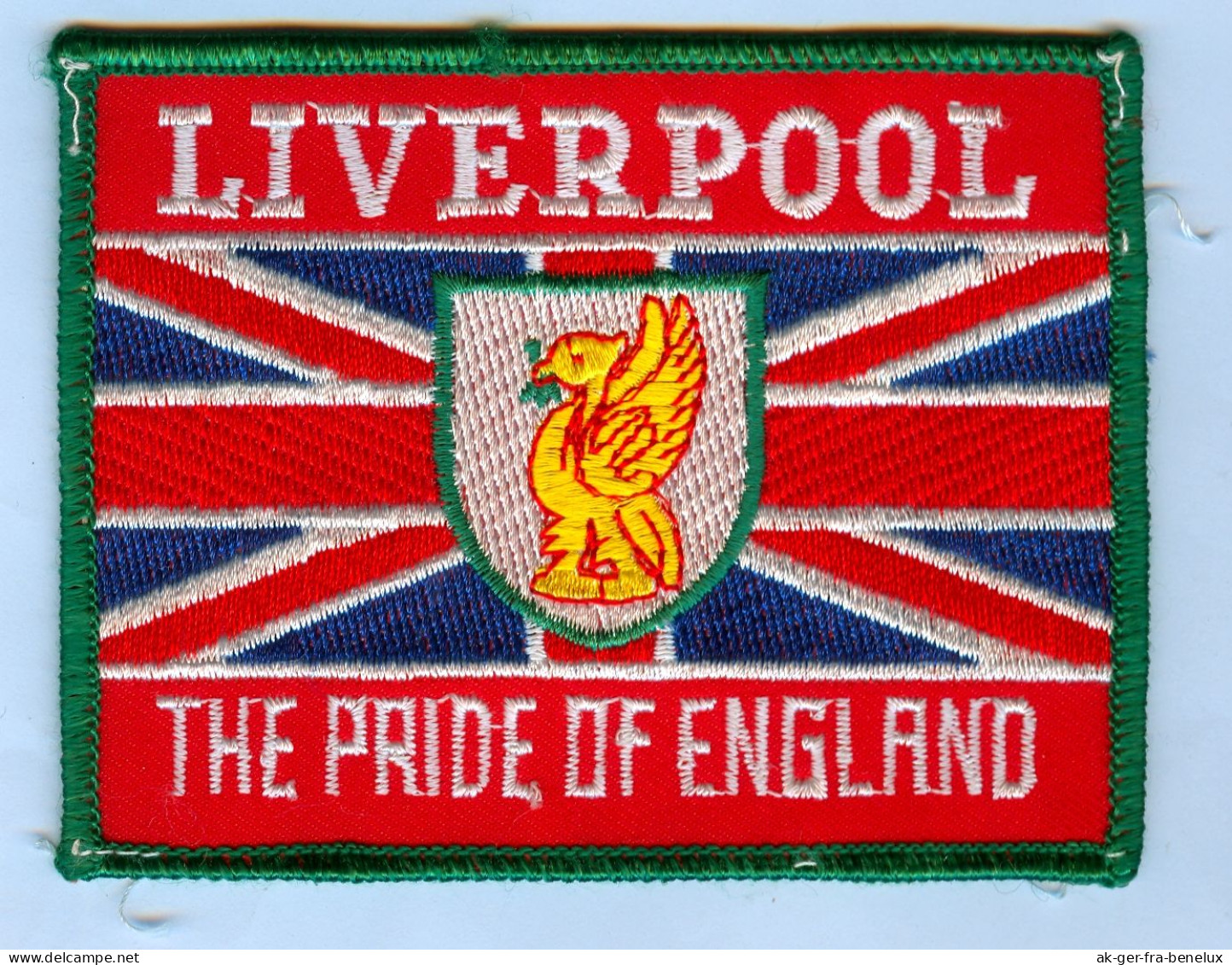 Aufnäher Patch Liverpool FC The Pride Of England Reds Merseyside Liverpudlians Scousers Lancashire Football Foot Calcio - Apparel, Souvenirs & Other