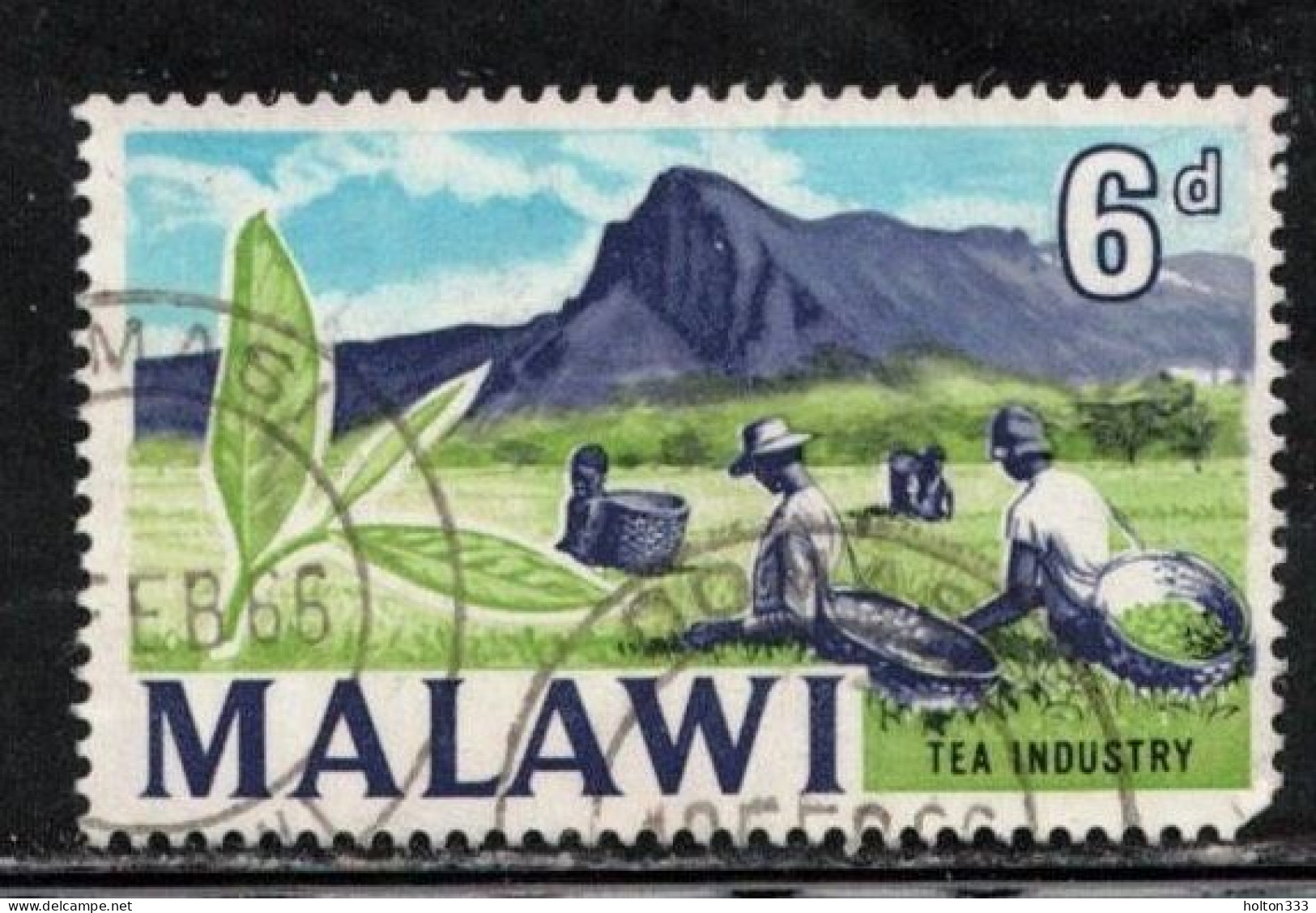 MALAWI Scott # 10 Used - Tea Industry - Malawi (1964-...)