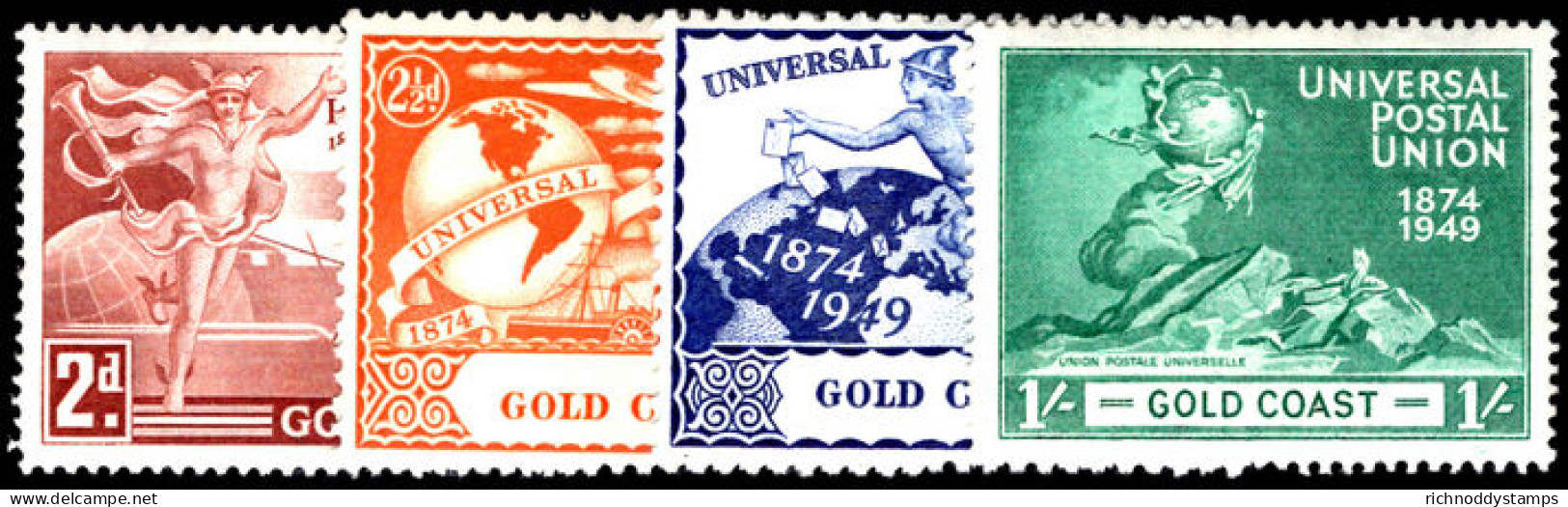 Gold Coast 1949 UPU Lightly Mounted Mint. - Goldküste (...-1957)