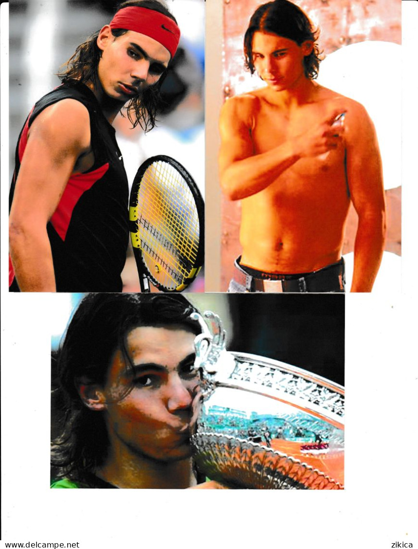 LOT - 17 Photos - Rafael Nadal  Is A Spanish Professional Tennis Player./ Spain - Deportes