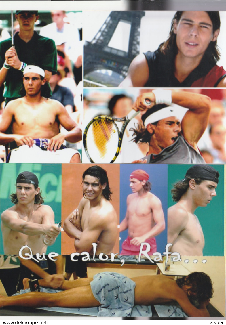 LOT - 17 Photos - Rafael Nadal  Is A Spanish Professional Tennis Player./ Spain - Sporten