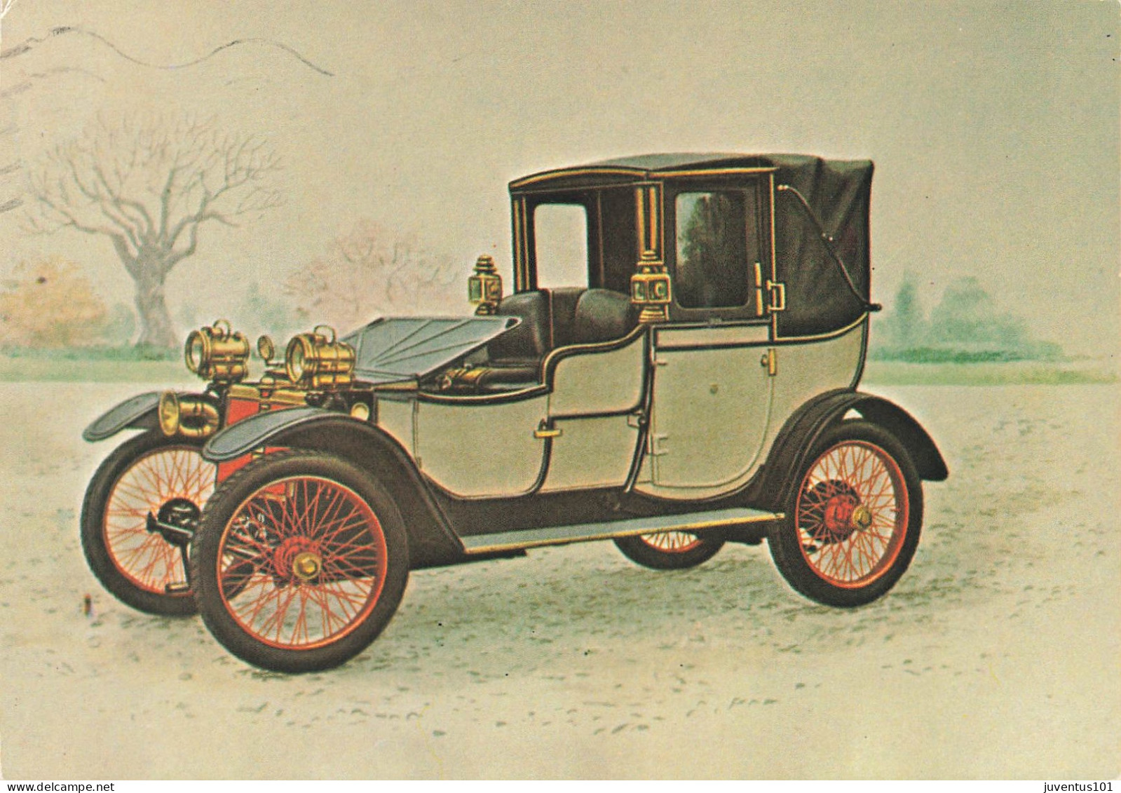 CPSM Lanchester 20 HP 1908 -Timbre   L2732 - Colecciones Y Lotes