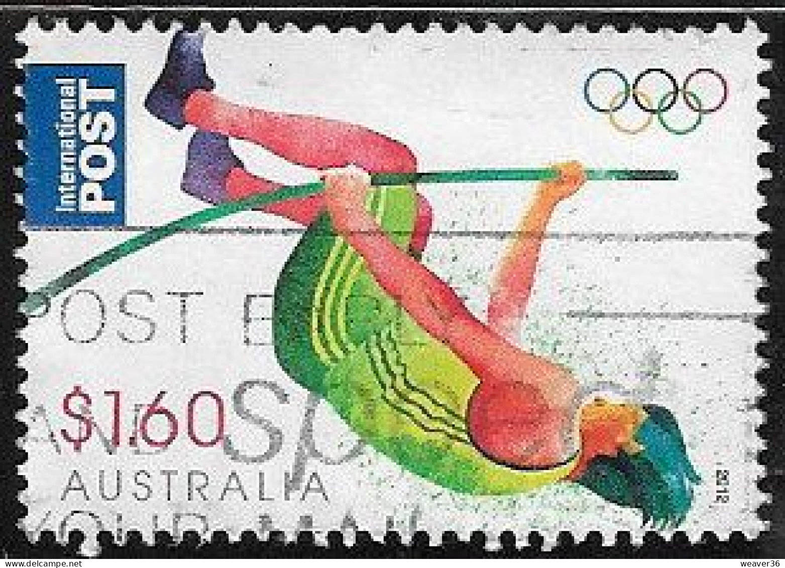 Australia 2012 Olympics $1.60 Sheet Stamp Good/fine Used [23/20523/NM] - Oblitérés