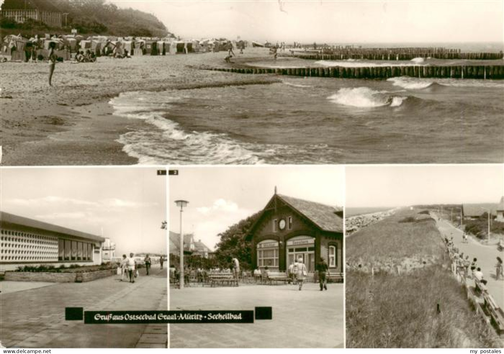 73924189 Graal-Mueritz_Ostseebad Strand Broiler Gaststaette An Der Milchbar Sees - Graal-Müritz