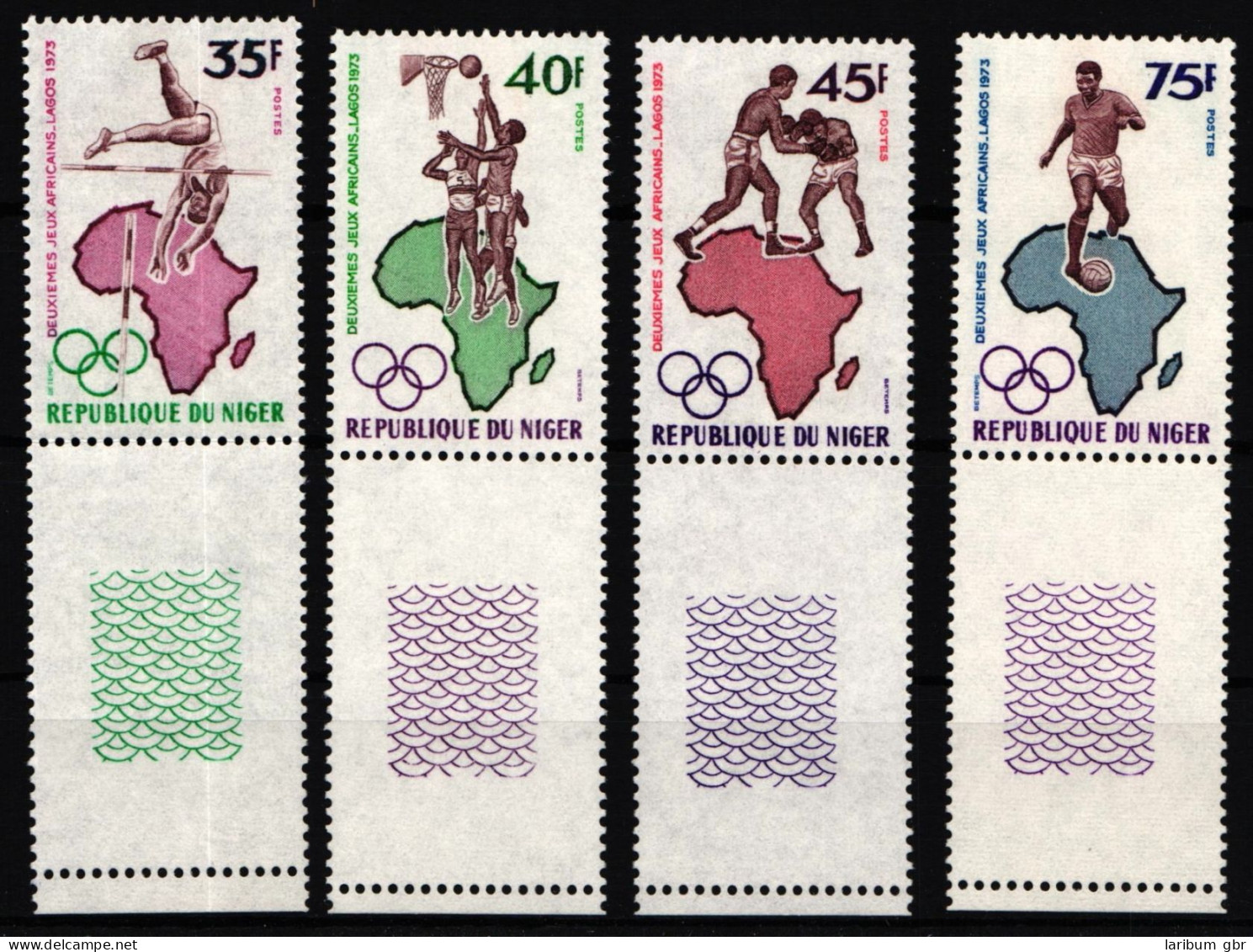 Niger 358-361 Postfrisch Olympische Spiele #IR618 - Other & Unclassified