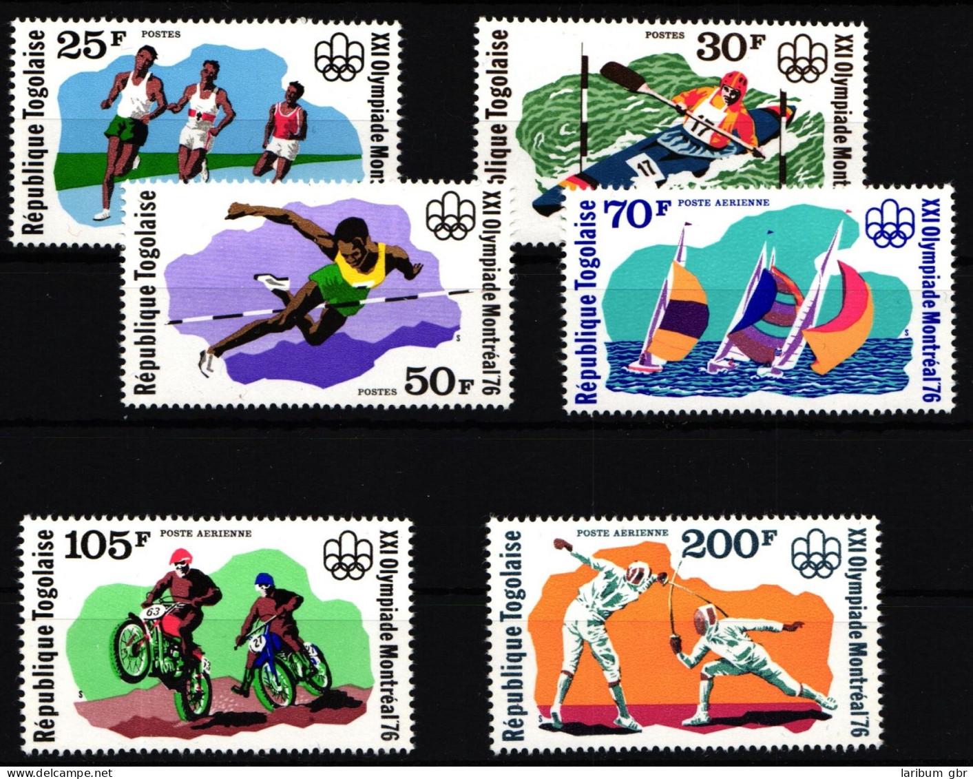 Togo 1168-1173 Postfrisch Olympische Spiele #IR583 - Other & Unclassified