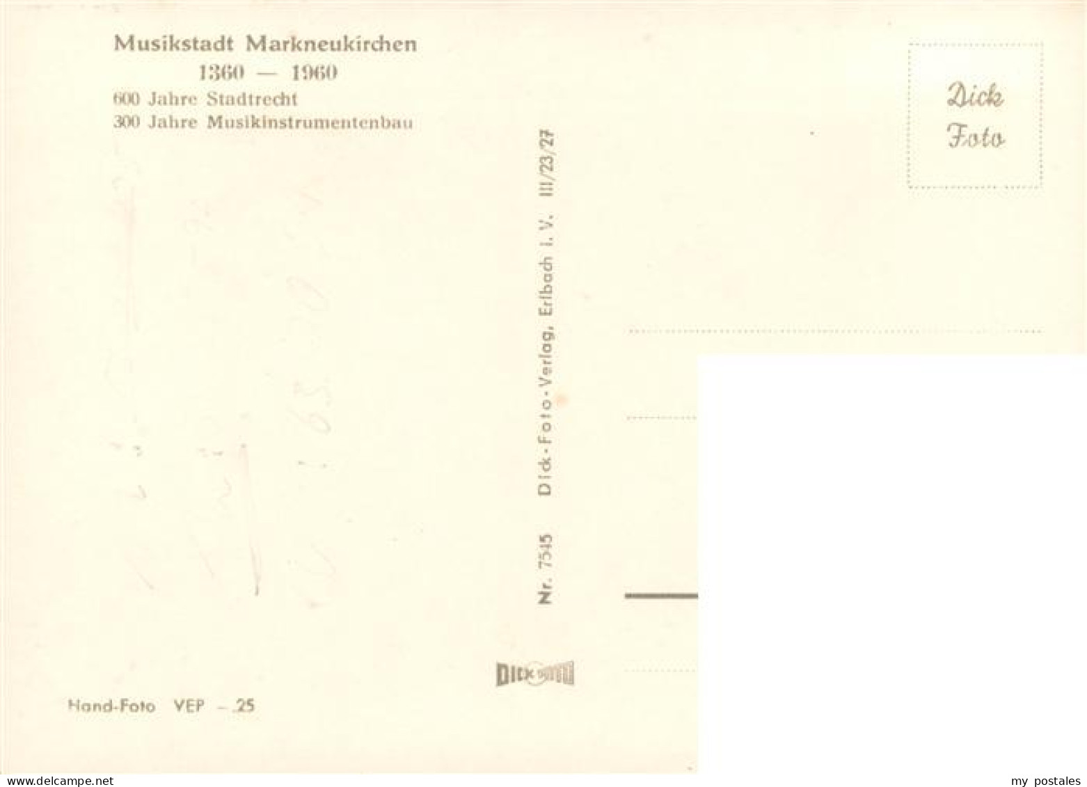 73924034 Markneukirchen Musikstadt Musikinstrumentenbau Teilansichten - Markneukirchen