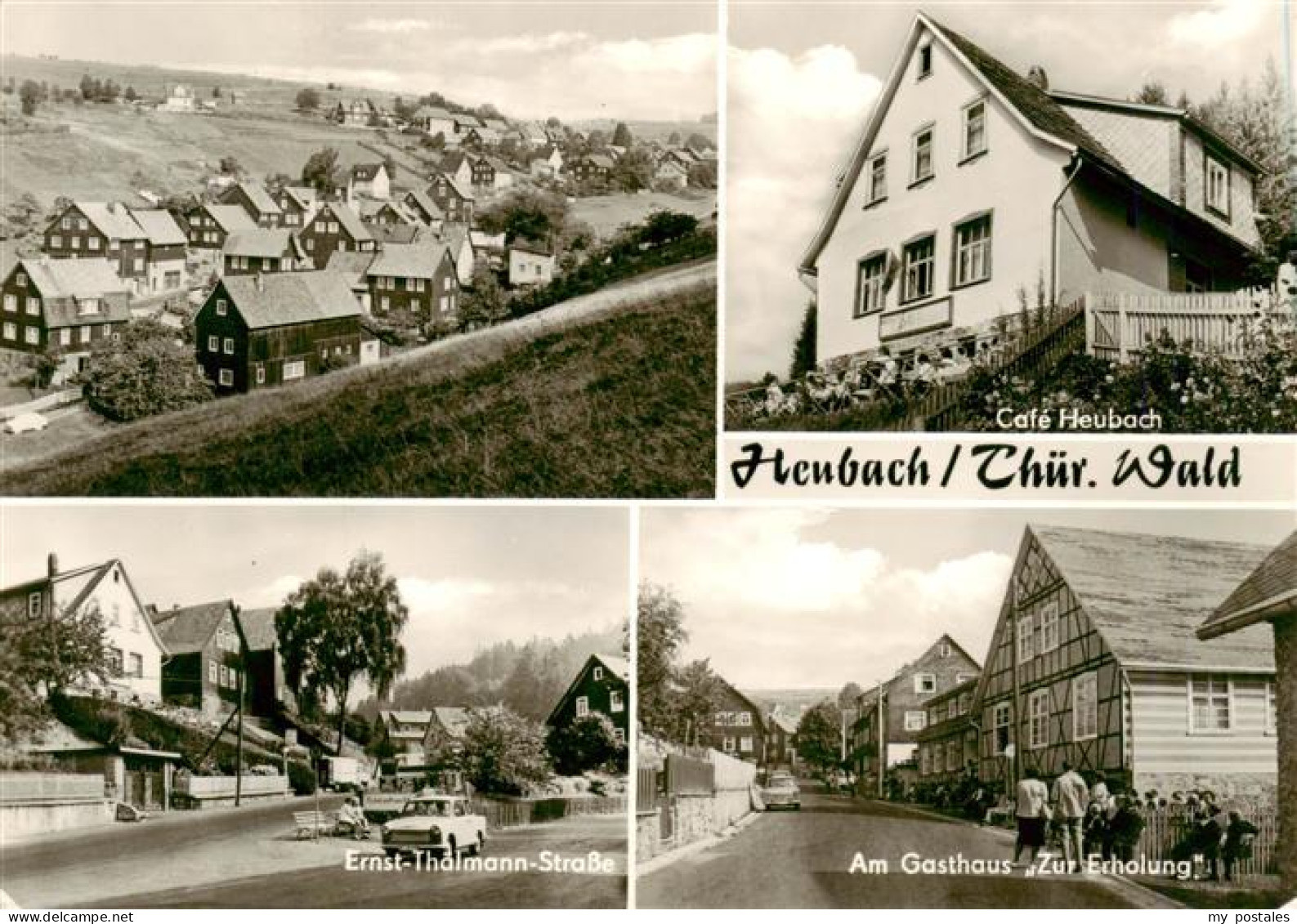 73924030 Heubach_Hildburghausen_Thueringen Panorama Cafe Heubach Ernst Thaelmann - Hildburghausen