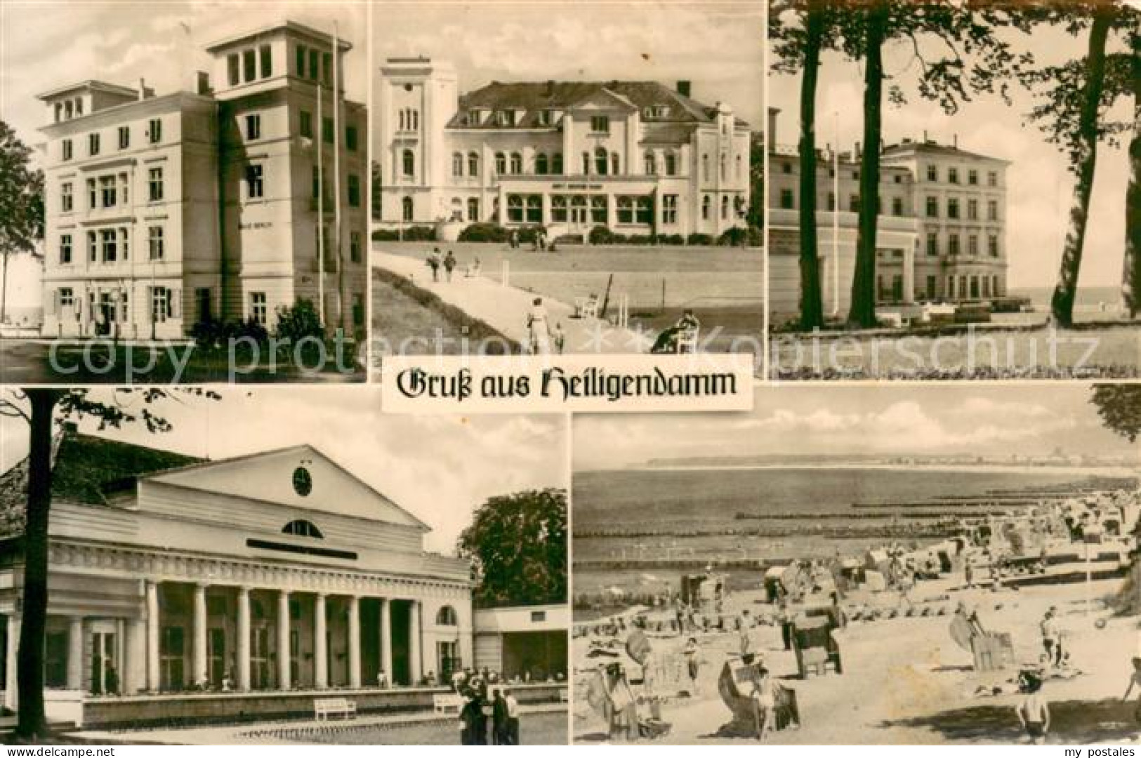 73777389 Heiligendamm Ostseebad Kurheime Kulturhaus Und Strand Heiligendamm Osts - Heiligendamm