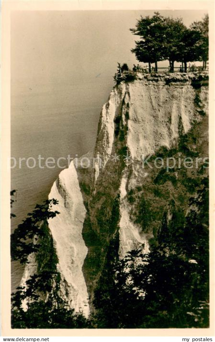 73777386 Stubbenkammer Ruegen Koenigsstuhl Kreidefelsen Steilkueste Stubbenkamme - Sassnitz