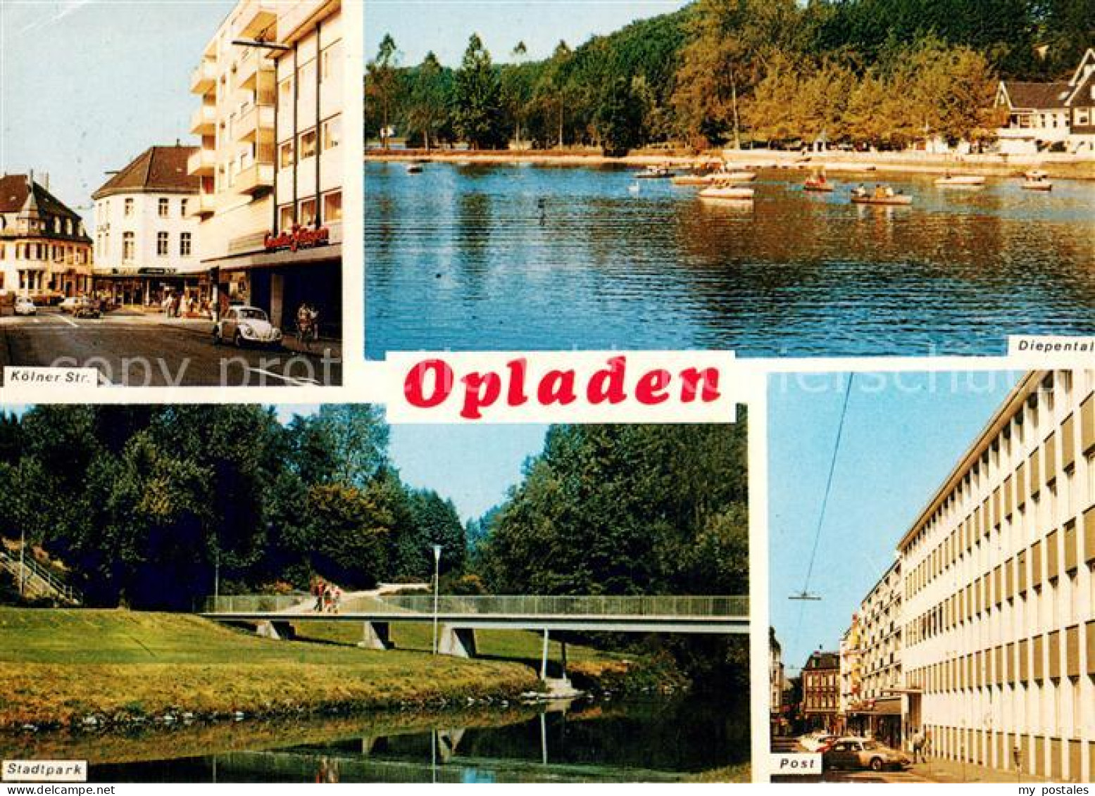 73670554 Opladen Koelner Strasse Diepentalsperre Stausee Stadtpark Post Opladen - Leverkusen