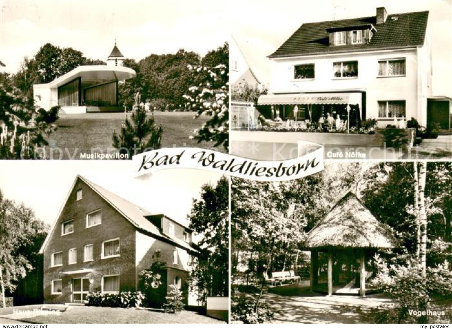 73670504 Bad Waldliesborn Musikpavillon Cafe Vogelhaus Kurhaus Bad Waldliesborn - Lippstadt