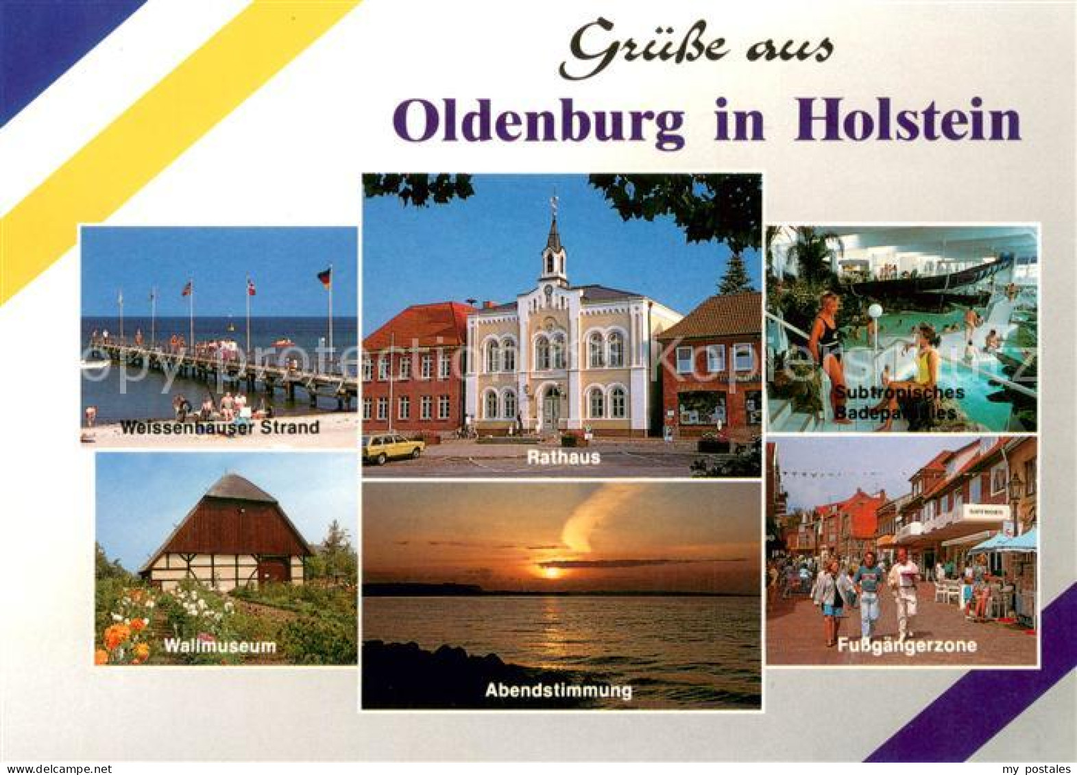 73670175 Oldenburg Holstein Weissenhaeuser Strand Rathaus Badeparadies Wallmuseu - Oldenburg (Holstein)
