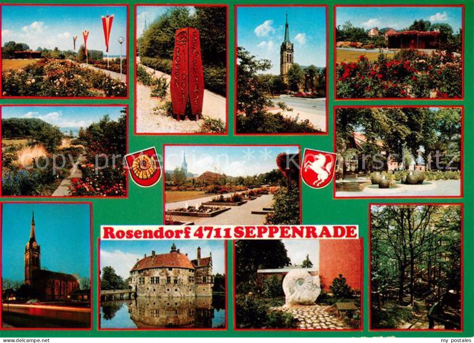 73670044 Seppenrade Rosengarten Park Kirche Schloss Seppenrade - Luedinghausen