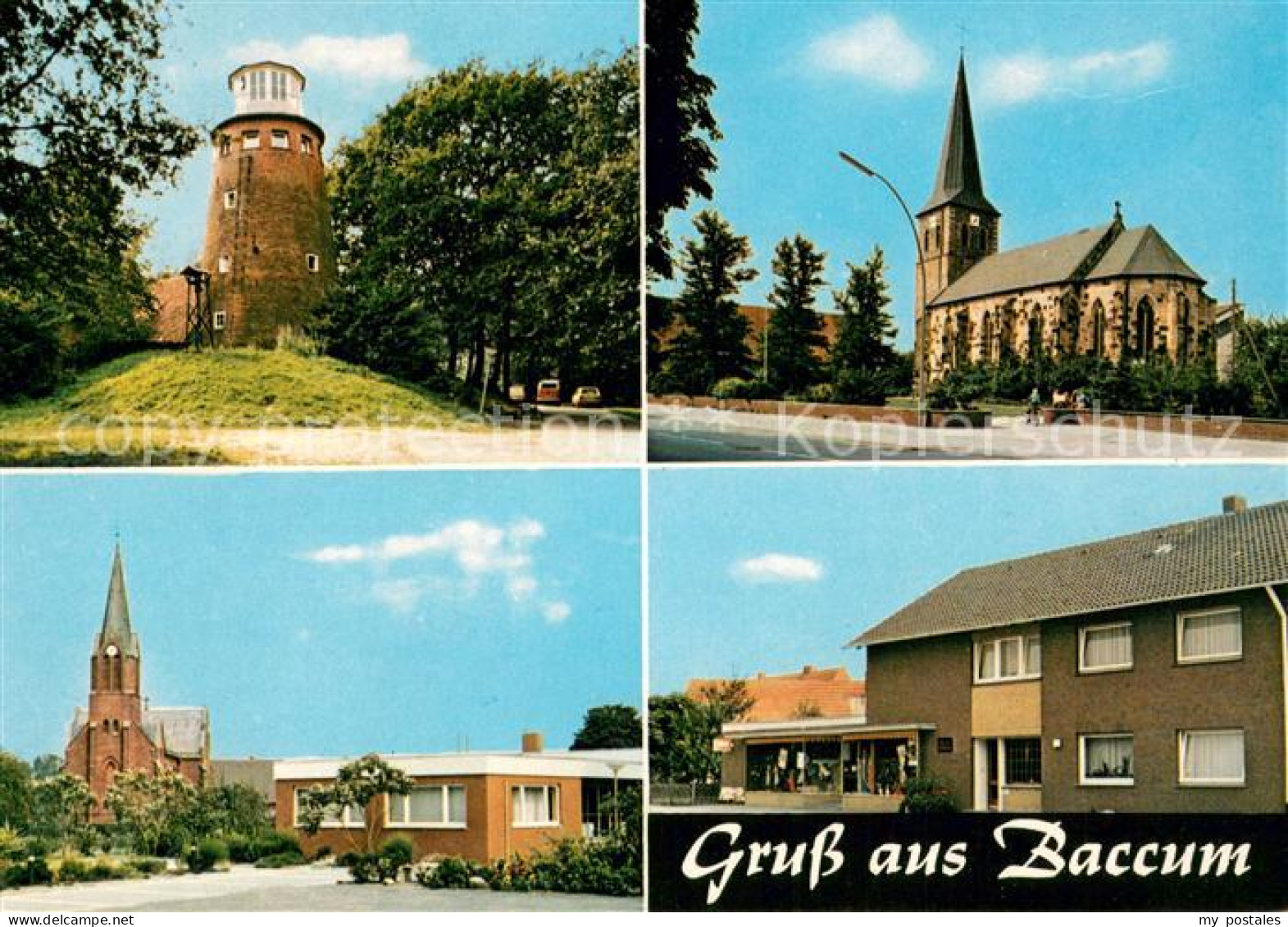 73669799 Baccum Turm Kirchen Ladengeschaeft Baccum - Lingen