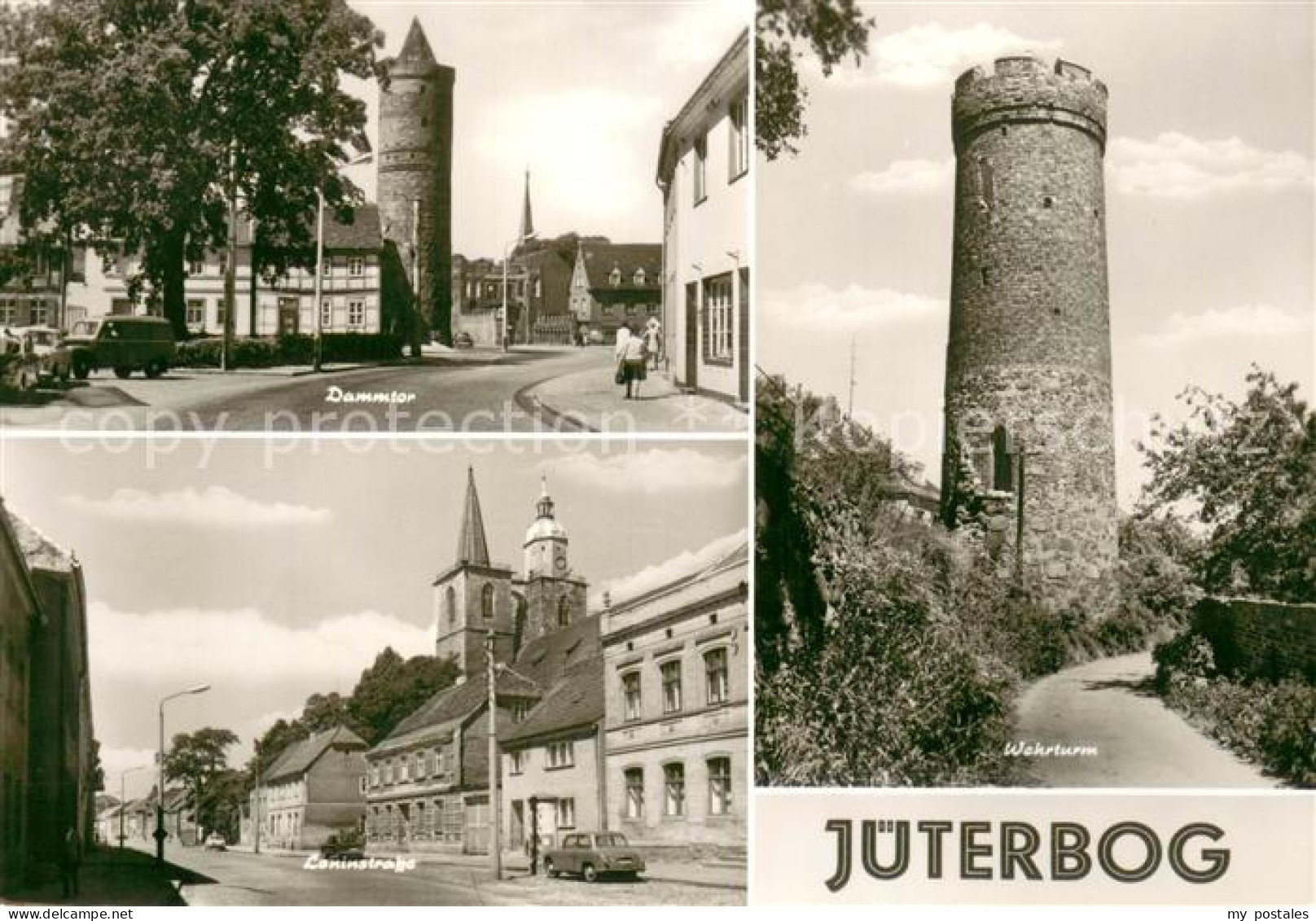 73669580 Jueterbog Dammtor Wehrturm Leninstrasse Jueterbog - Jueterbog