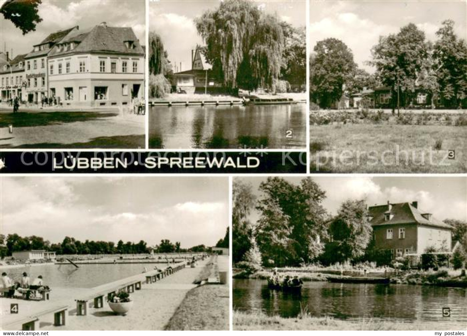 73669555 Luebben Spreewald Breite Strasse HO Gaststaetten Freibad Jugendherberge - Lübben (Spreewald)