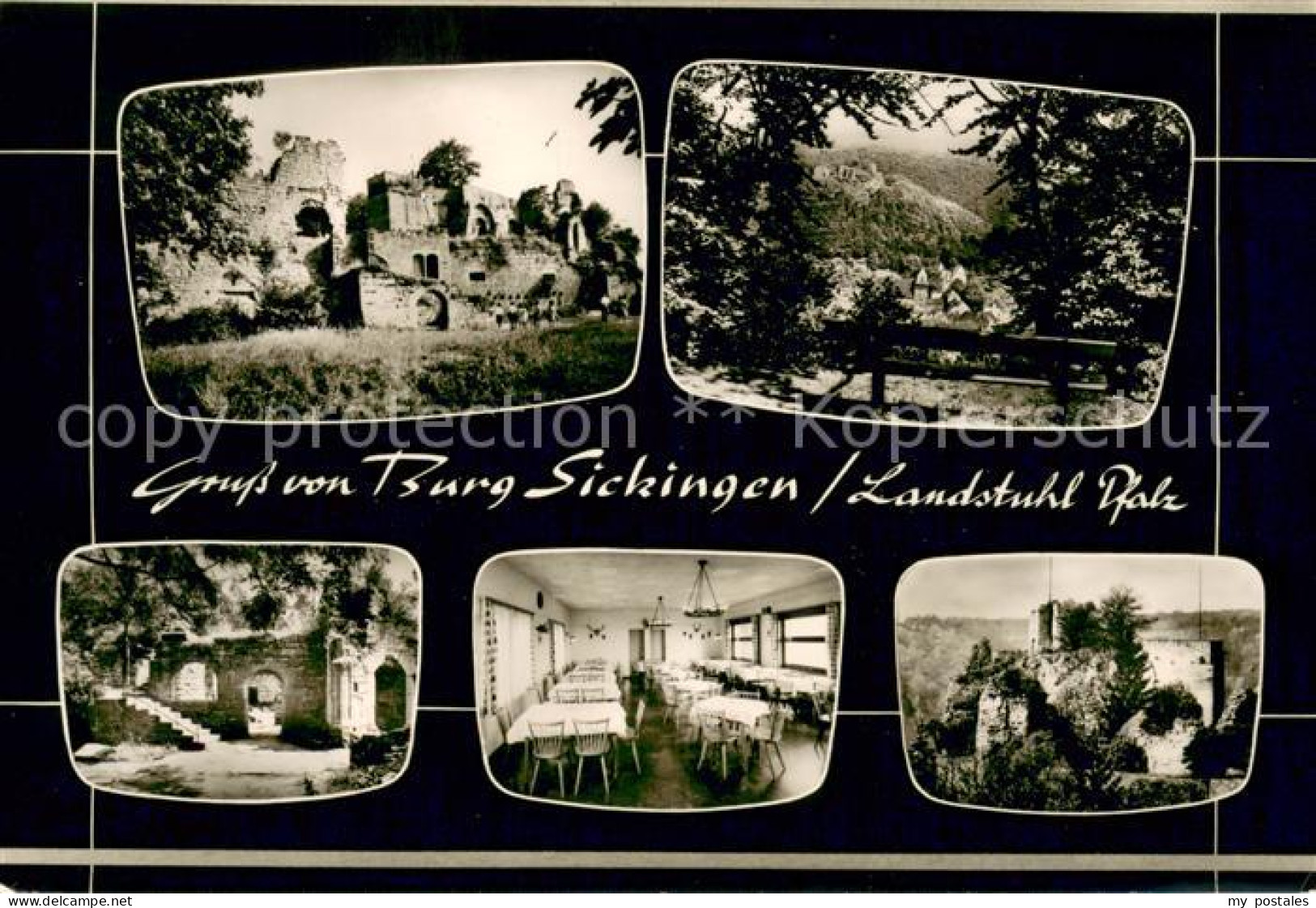 73669526 Landstuhl Burgschenke Burg Sickingen Bromsilber Landstuhl - Landstuhl