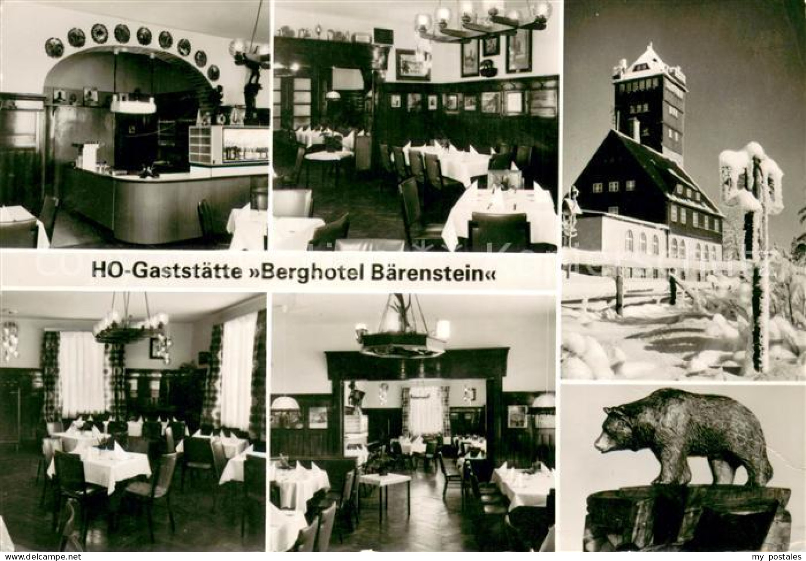 73669360 Baerenstein Annaberg-Buchholz HO Gaststaette Berghotel Baerenstein Baer - Baerenstein