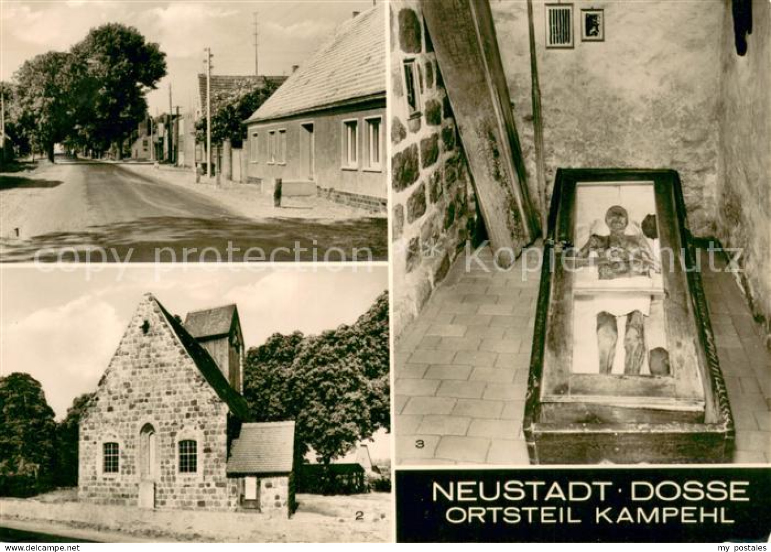 73669181 Kampehl Teilansicht 700jaehrige Wehrkirche Denkmalschutz Gruft Ritter V - Neustadt (Dosse)