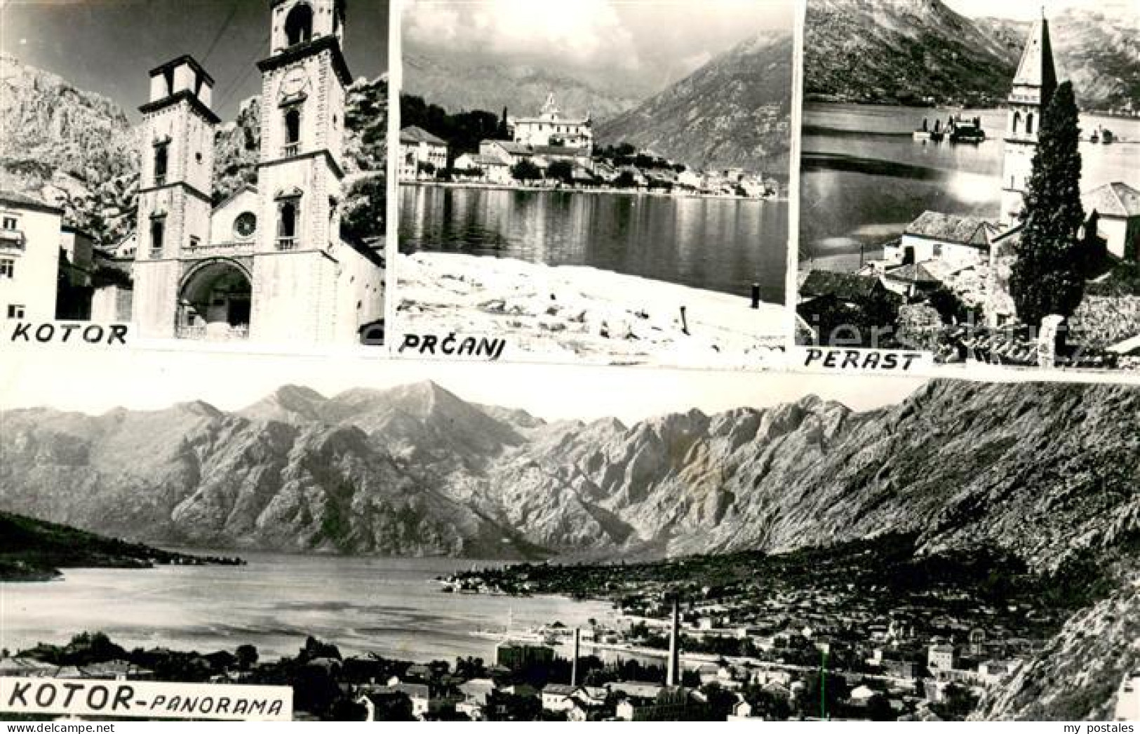 73668941 Kotor Montenegro Panorama Bucht Kirche Prcanj Perast Kotor Montenegro - Montenegro