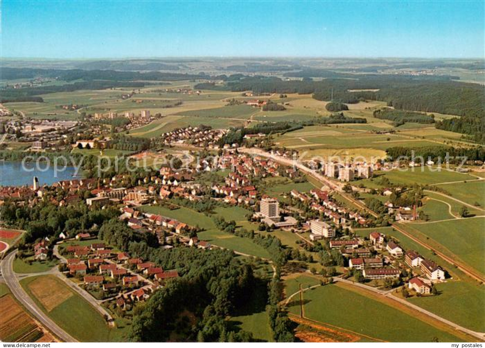 73668901 Bad Waldsee Fliegeraufnahme Bad Waldsee - Bad Waldsee