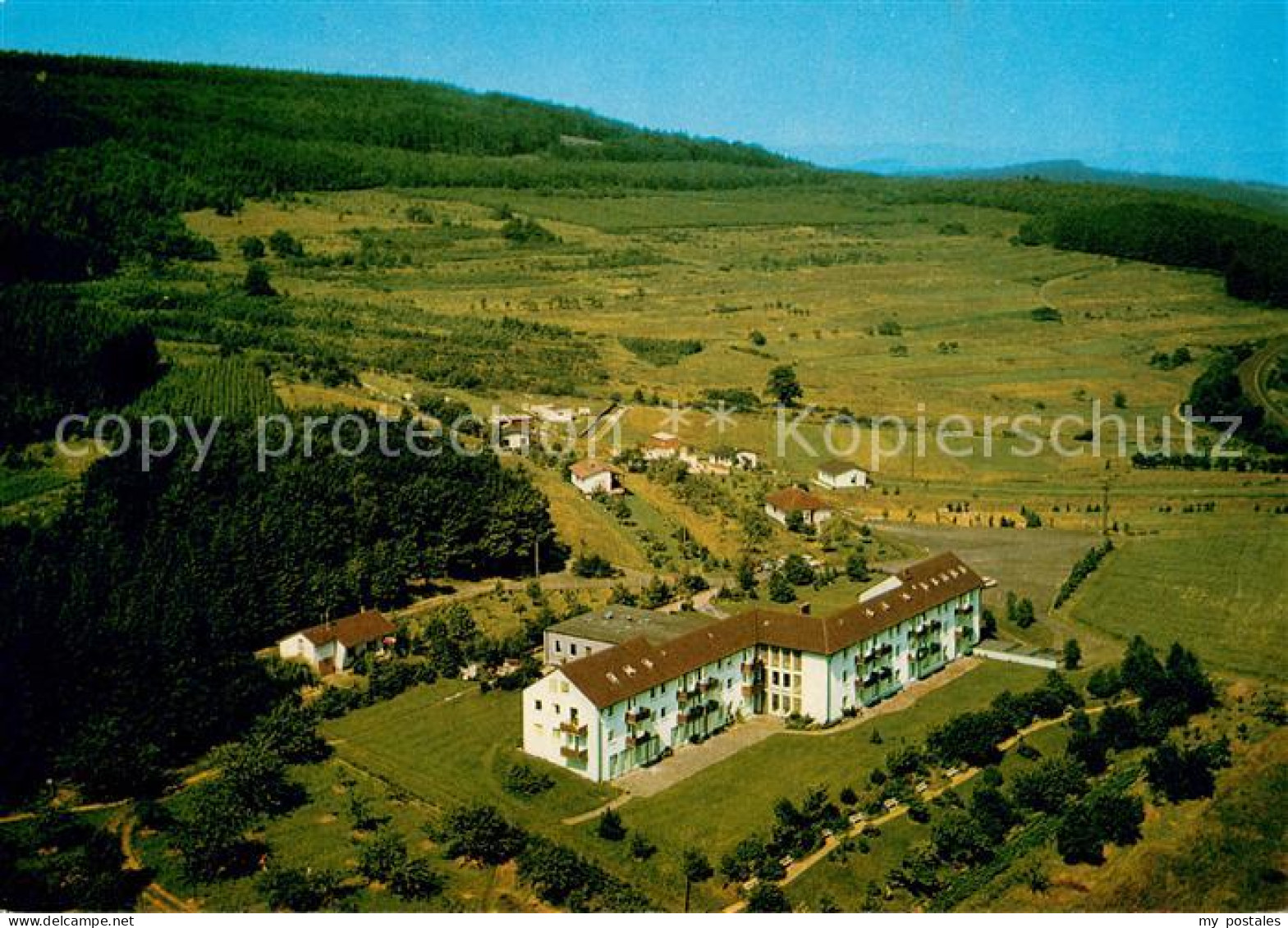 73668877 Holzhausen Burbach Familien Ferienheim Des Blauen Kreuzes Fliegeraufnah - Bad Laasphe