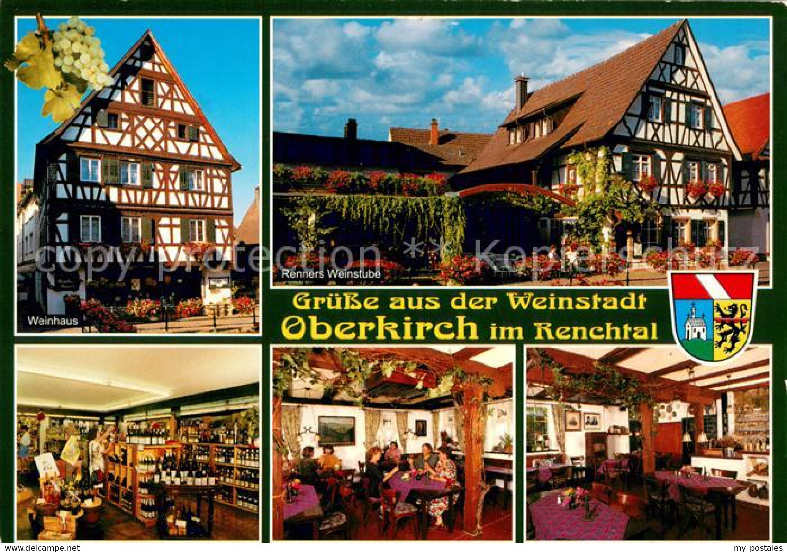 73667621 Oberkirch Baden Weinhaus Renners Weinstube Verkaufs Und Gastraeume Ober - Oberkirch