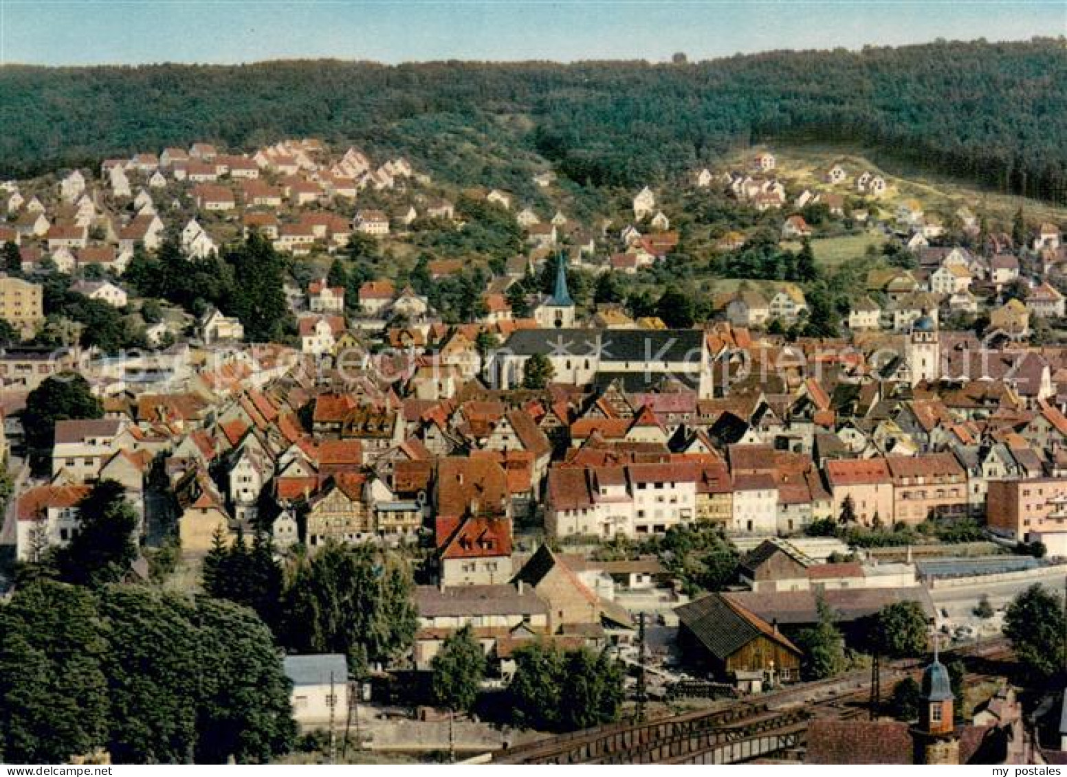 73667201 Mosbach Baden Fliegeraufnahme  Mosbach Baden - Mosbach