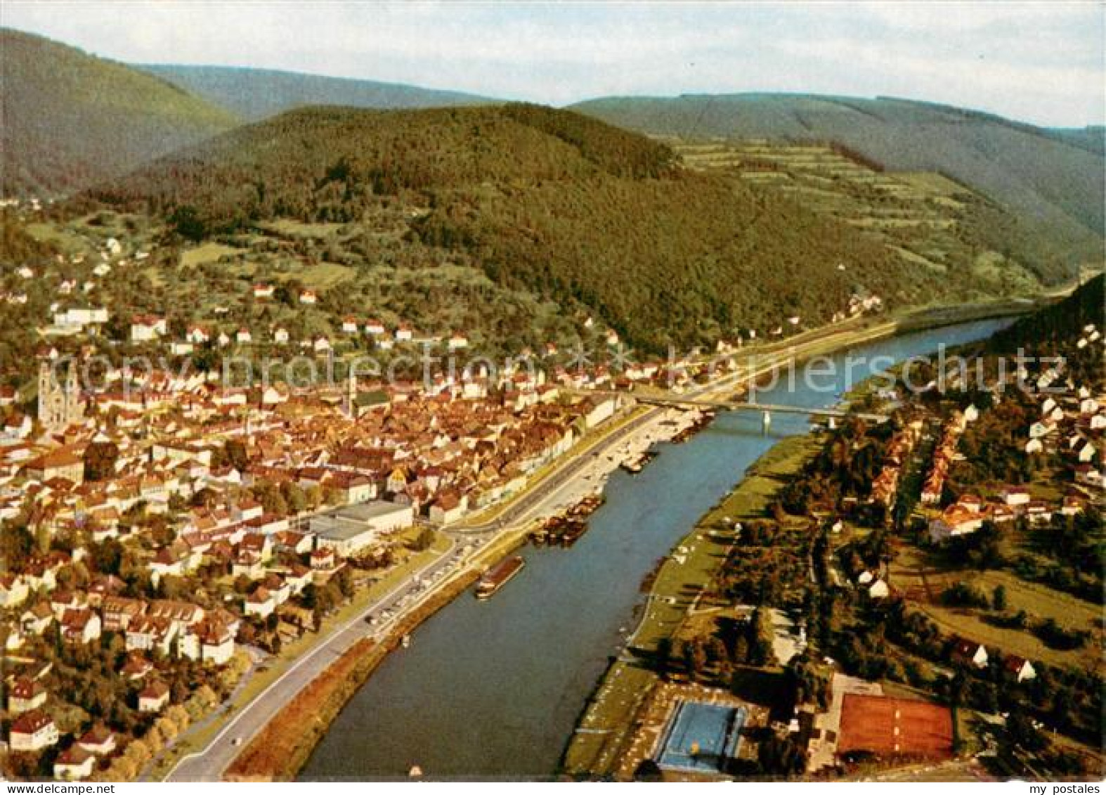 73667198 Eberbach Neckar Fliegeraufnahme  Eberbach Neckar - Eberbach