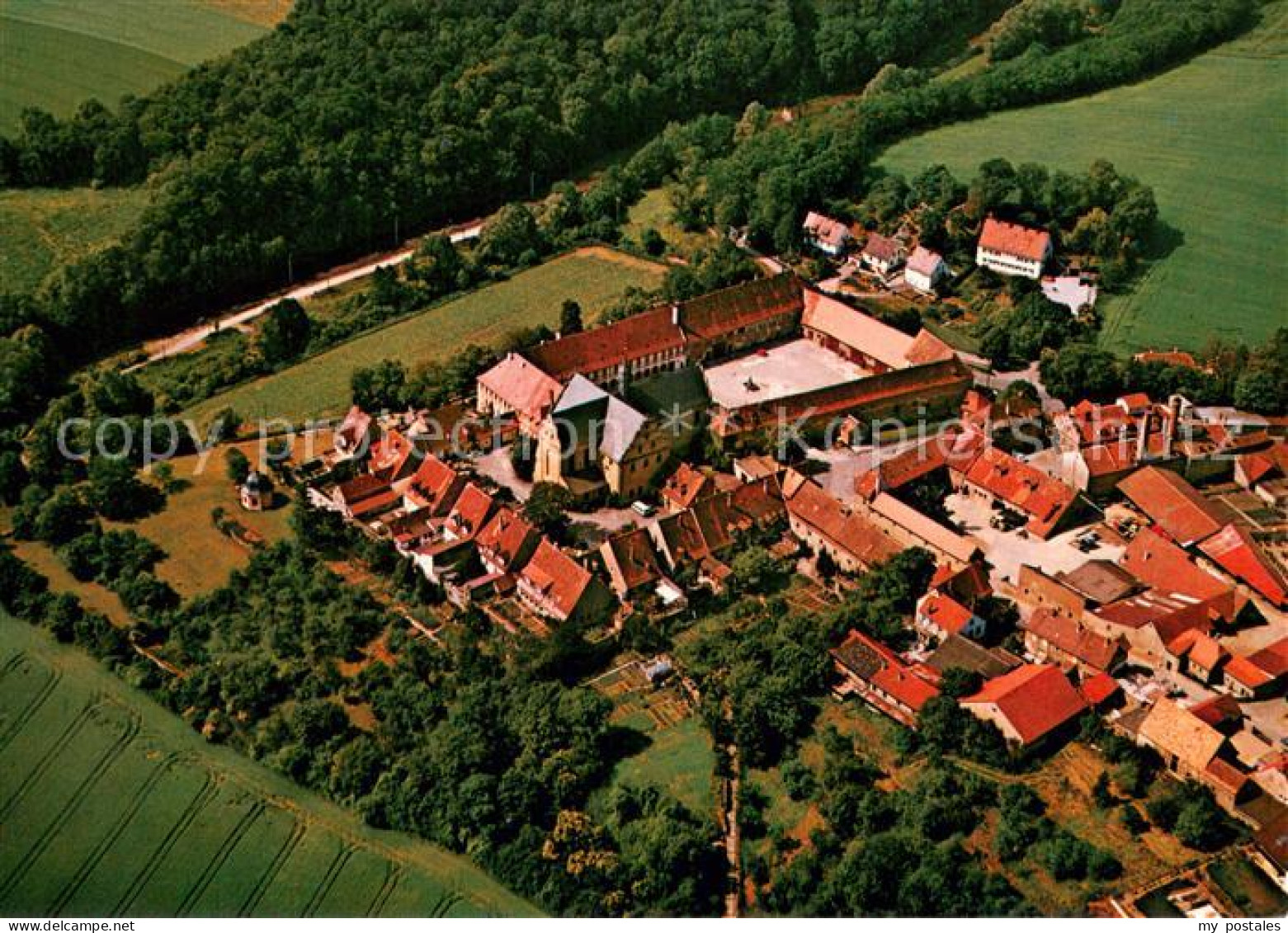 73667171 Tueckelhausen Cella Salutis Ehem Kartaeuser Kloster Fliegeraufnahme  Tu - Ochsenfurt