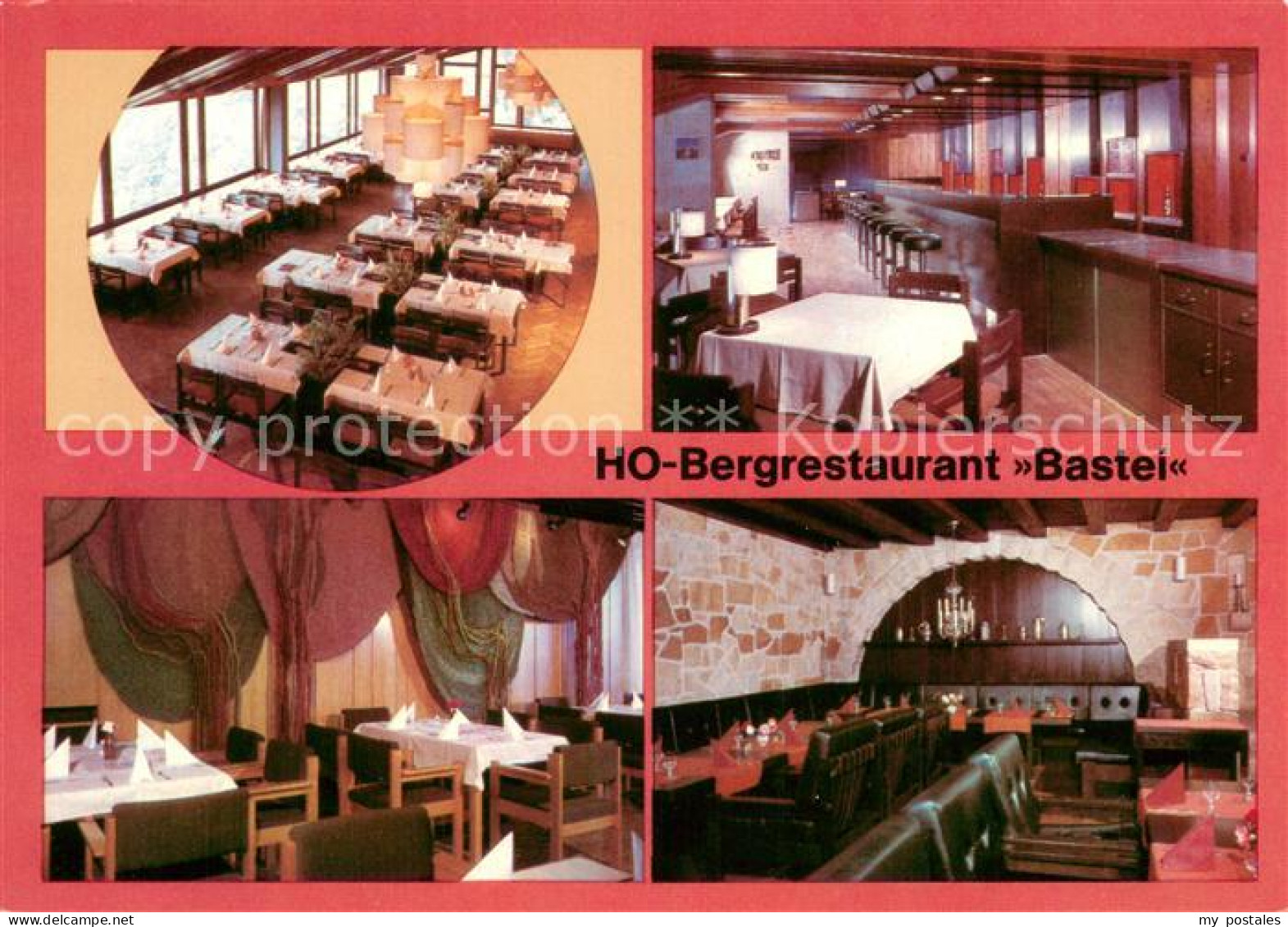 73666792 Sebnitz HO Bergrestaurant Bastei Elbebalkon Galerie Mit Bar Freischuetz - Sebnitz