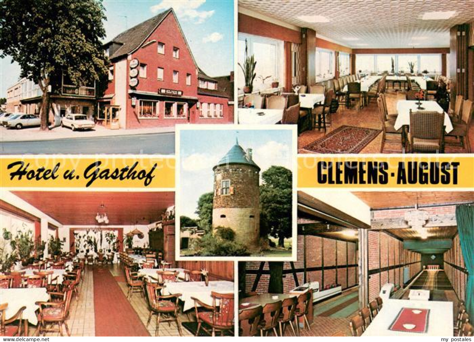 73666782 Davensberg Hotel Gasthof Clemens August Gastraeume Kegelbahn Davensberg - Ascheberg