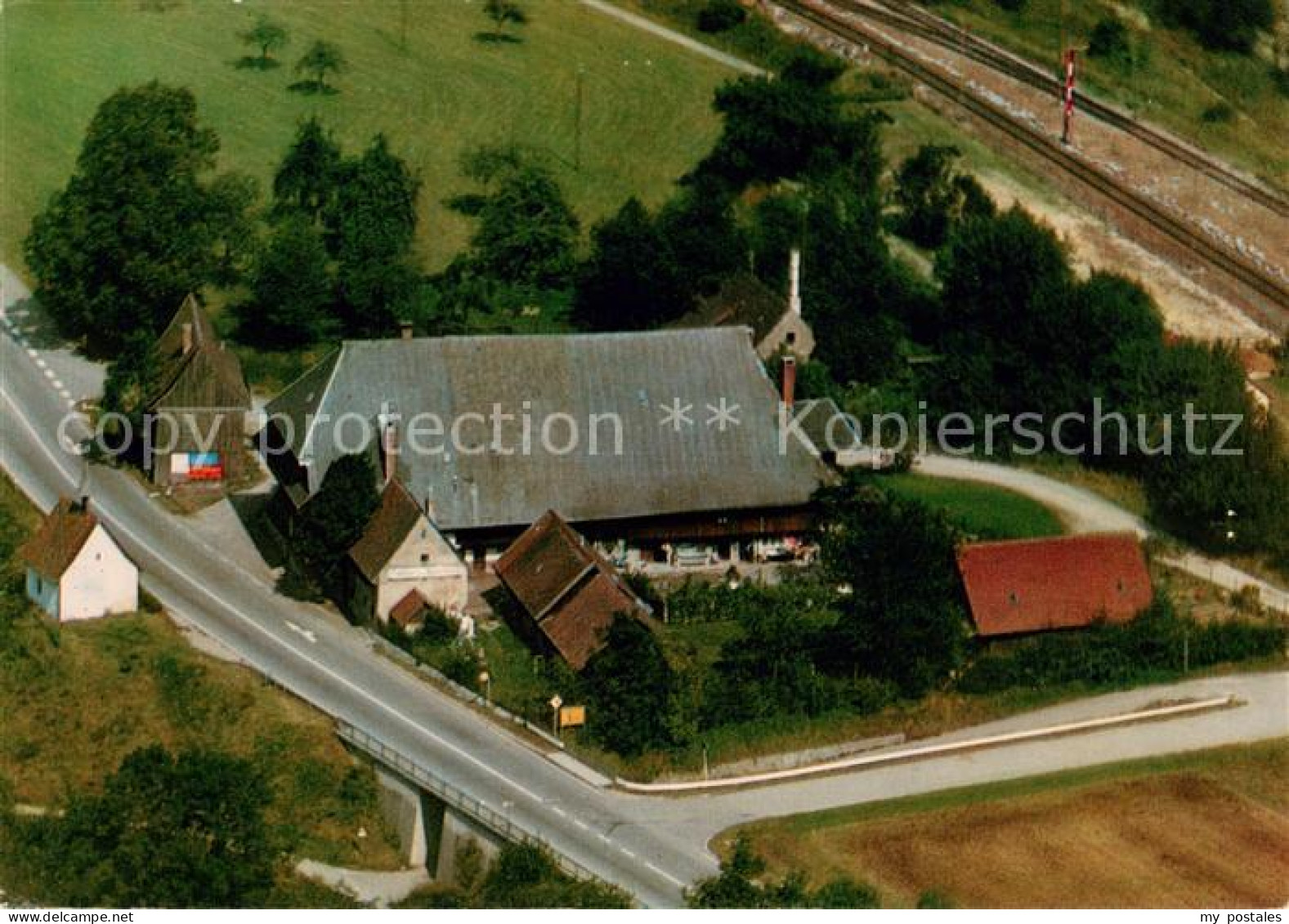 73666602 Burg Kirchzarten Schwarzwaldgasthof Himmelreich Fliegeraufnahme  - Kirchzarten