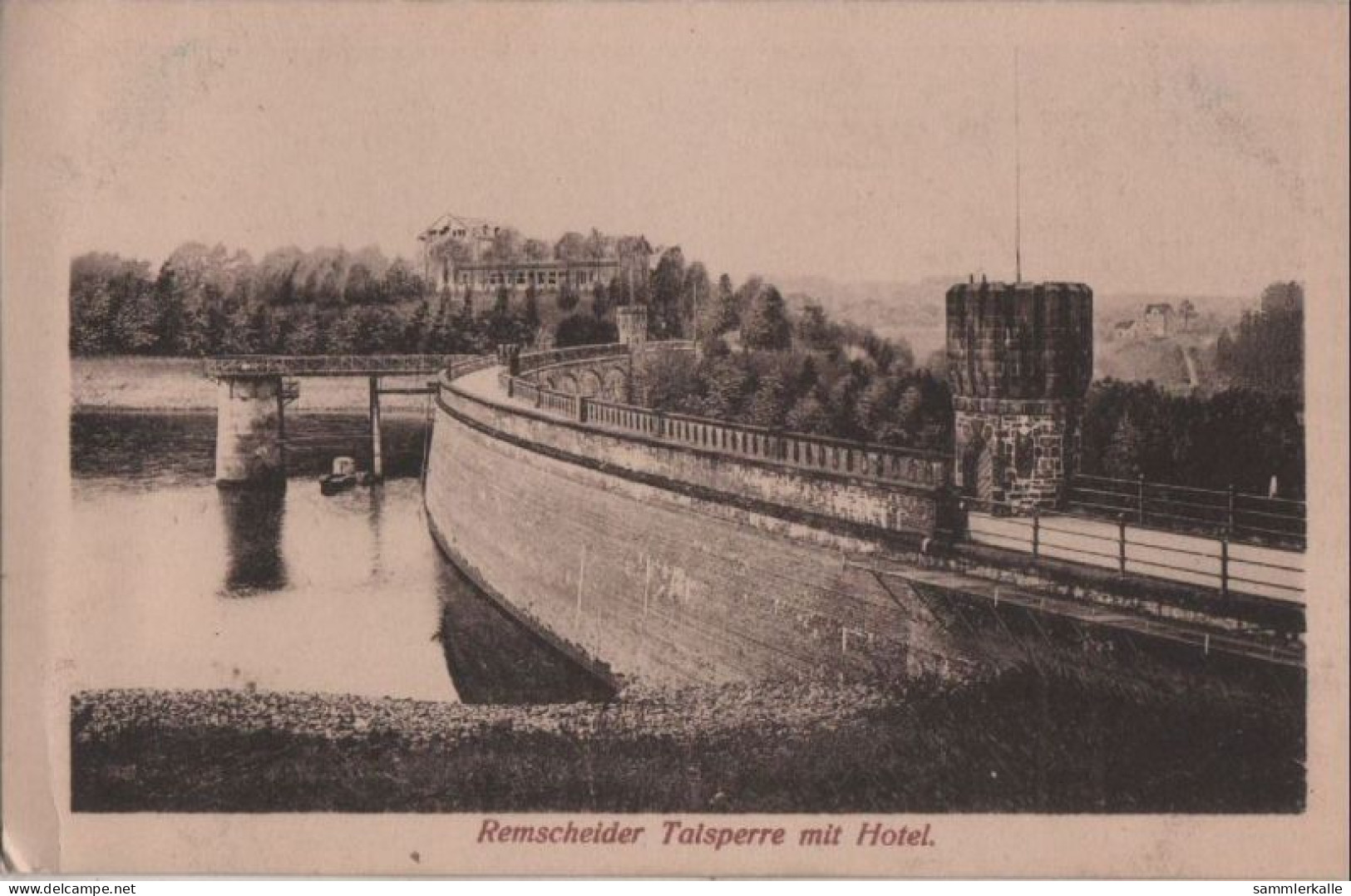 87260 - Remscheid - Remscheider Talsperre Mit Hotel - 1920 - Remscheid