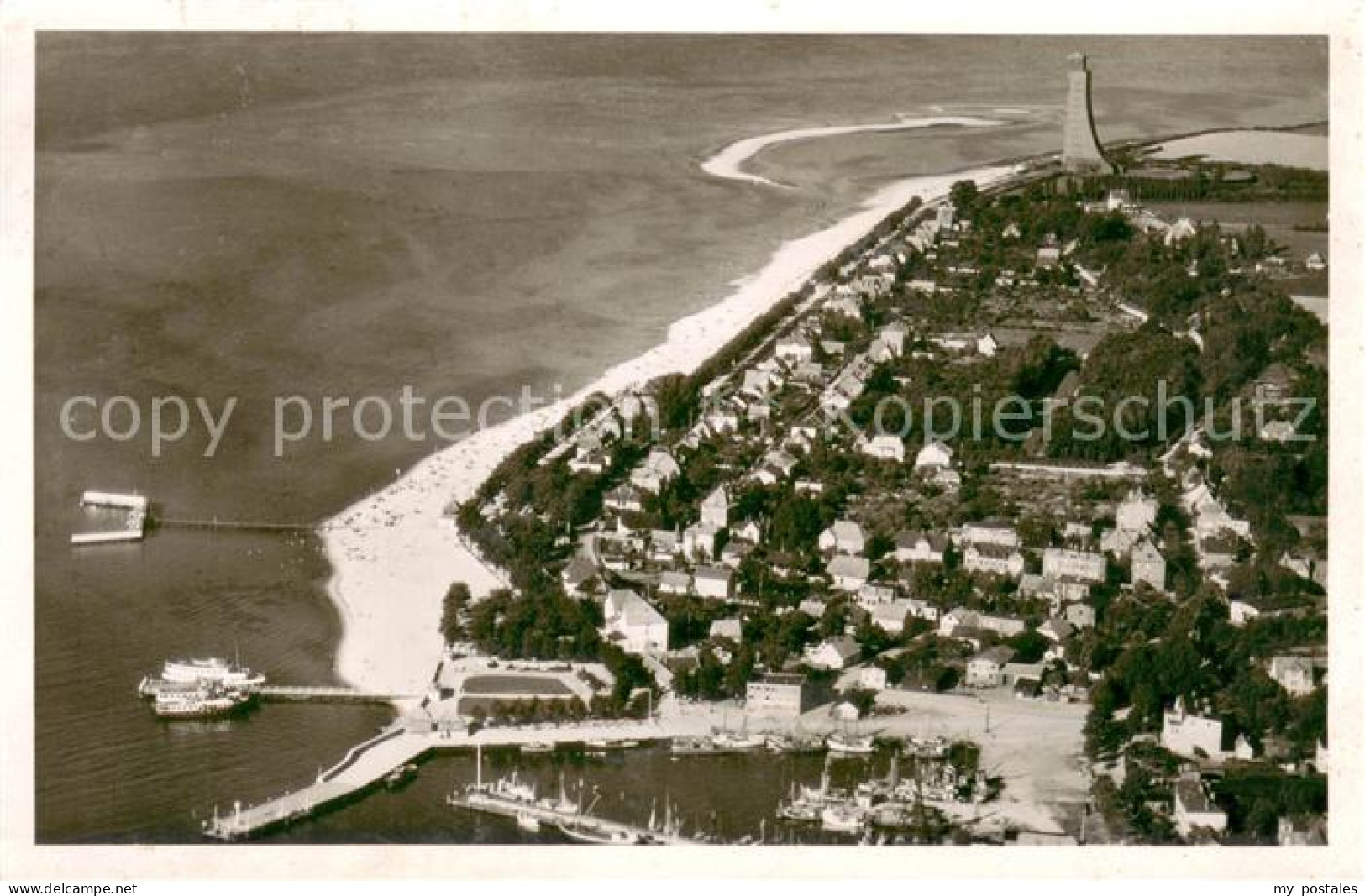 73666405 Laboe Fliegeraufnahme Mit Marine Ehrenmal Laboe - Laboe