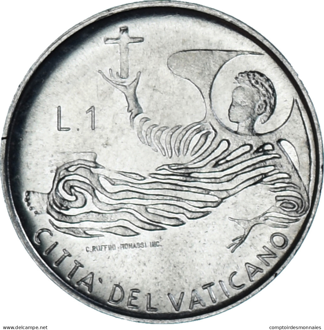 Monnaie, Cité Du Vatican, Paul VI, Lira, 1969, SPL, Aluminium, KM:108 - Vatican