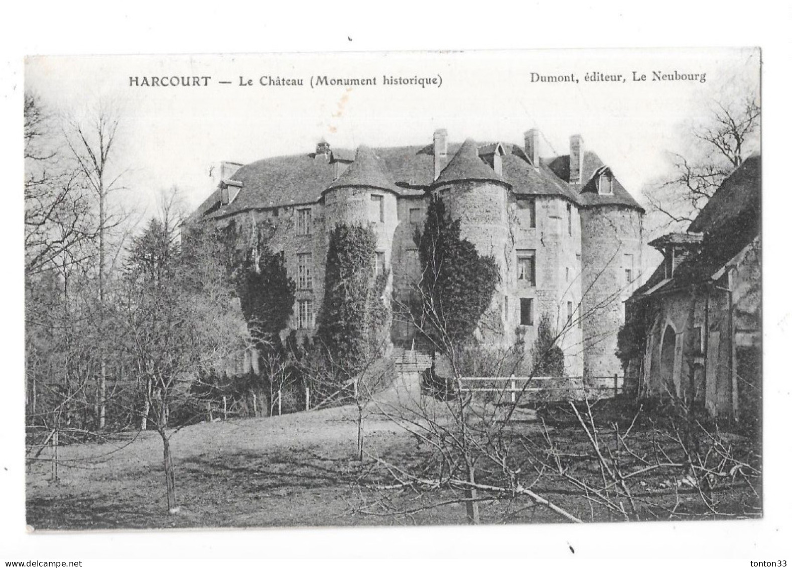 HARCOURT - 27 - Le Chateau - Monument Historique - ROY2/GEO - - Harcourt