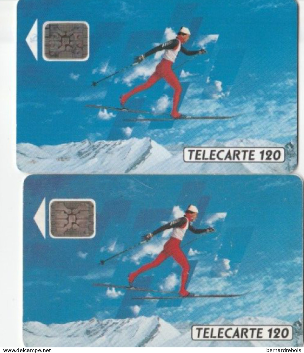 A24 - SKI DE FOND, Puces SC4 Et SC5 120 U Pour 1 Euro - Non Classés