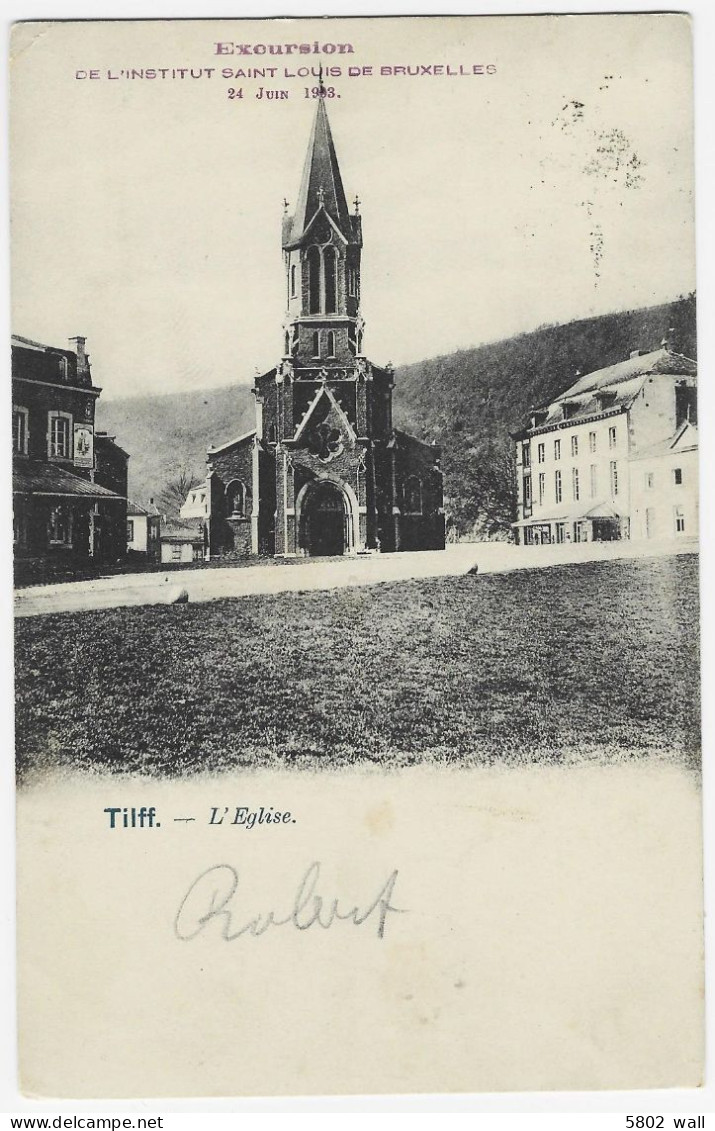 TILFF : L'église - 1903 - Esneux