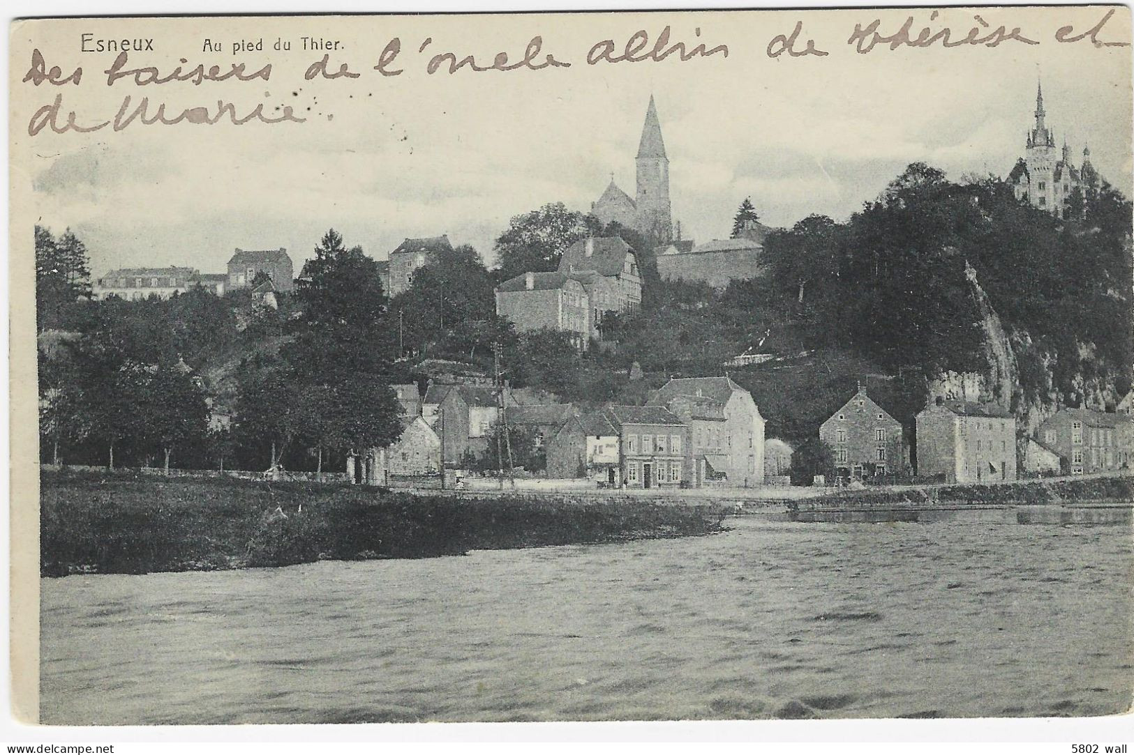 ESNEUX : Au Pied Du Thier - 1919 - Esneux