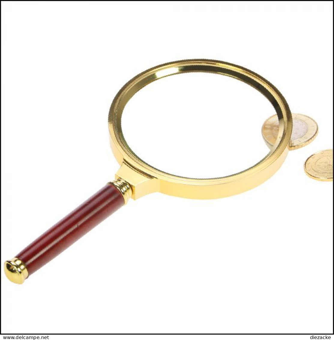 Safe Stiellupe "Gold-Edition" XL Nr. 4658 Neu ( - Pinzetten, Lupen, Mikroskope