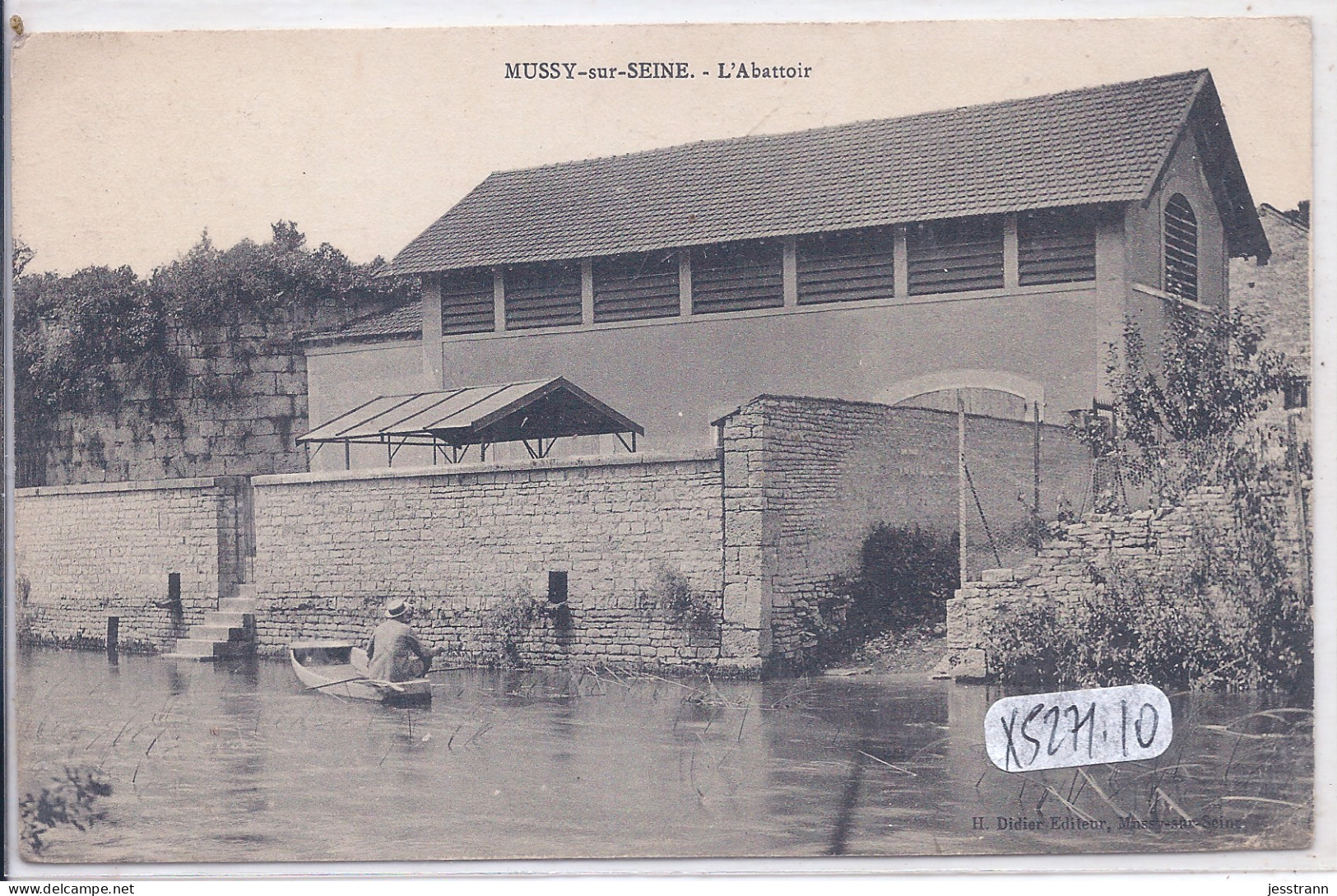 MUSSY-SUR-SEINE- L ABATTOIR - Mussy-sur-Seine