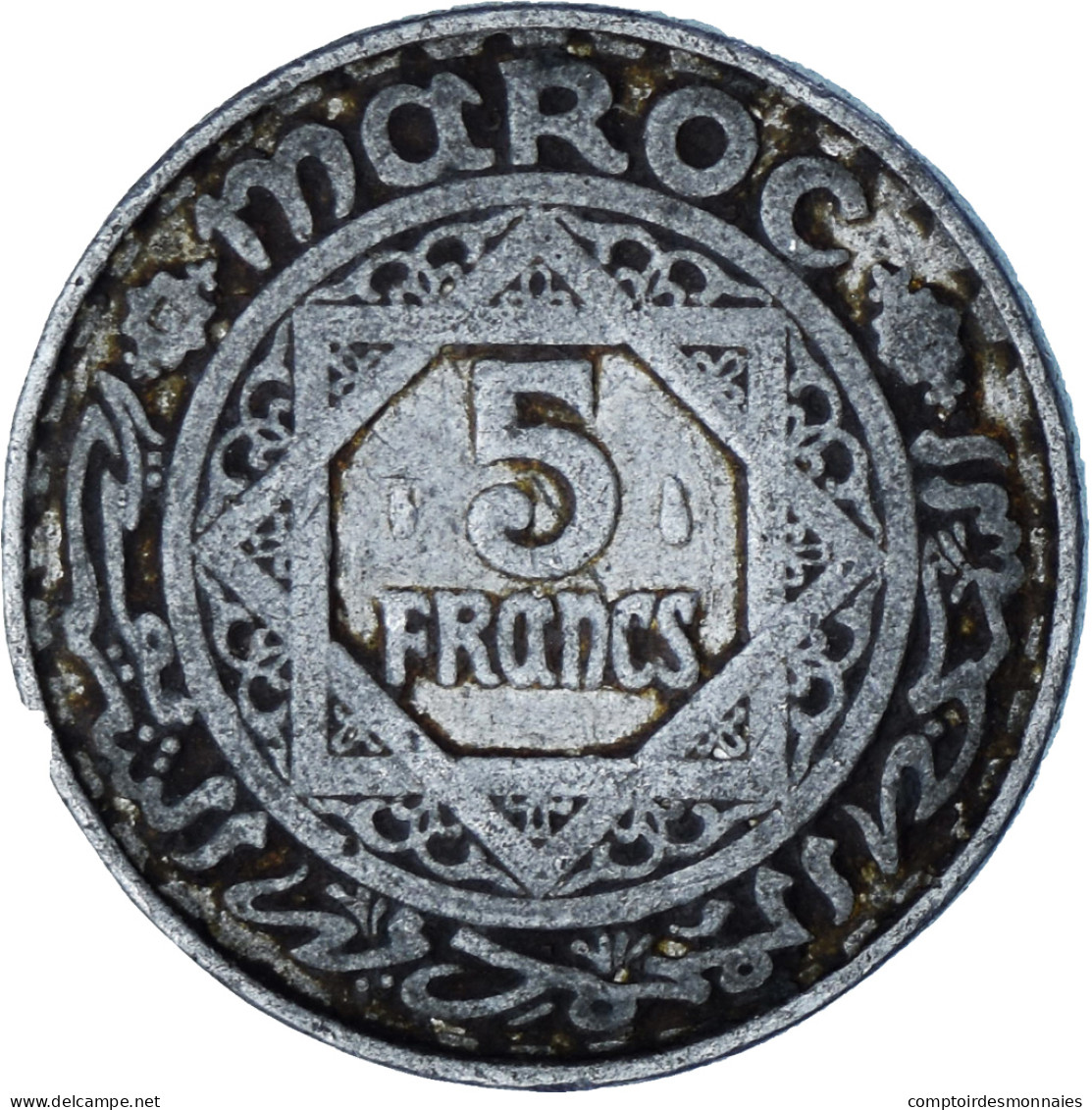 Maroc, 5 Francs, 1951 - Maroc