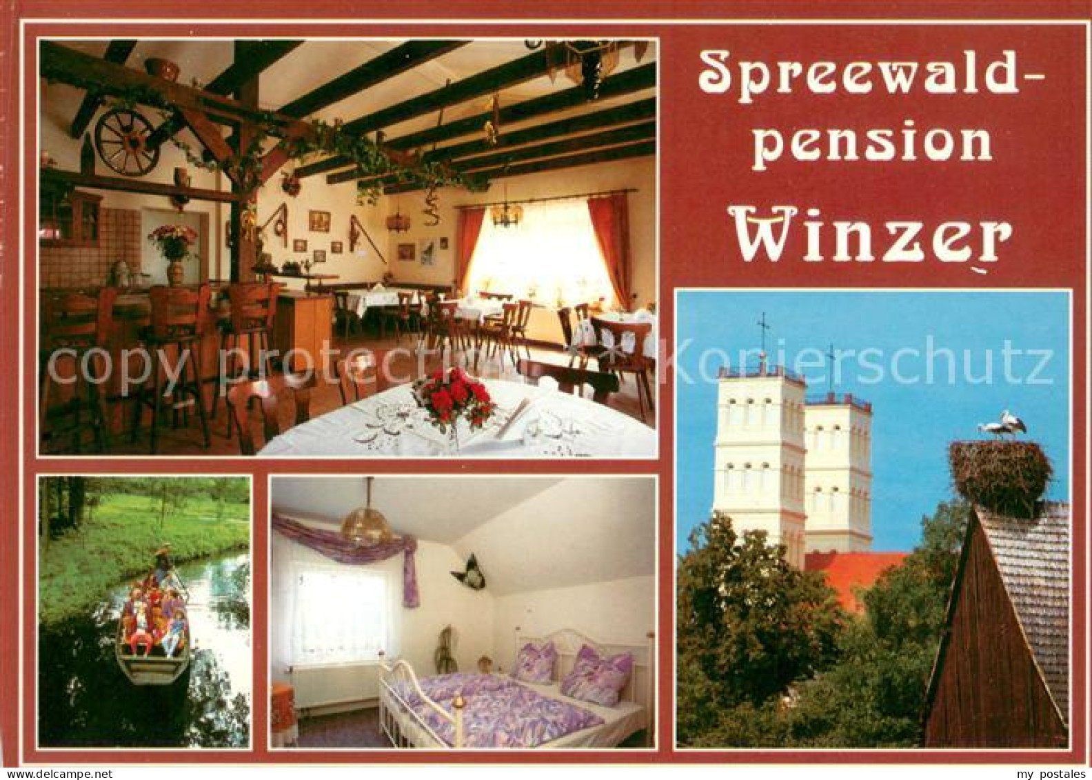 73659749 Straupitz Spreewaldpension Winzer Fremdenzimmer Wasserstrasse Kahnfahrt - Straupitz