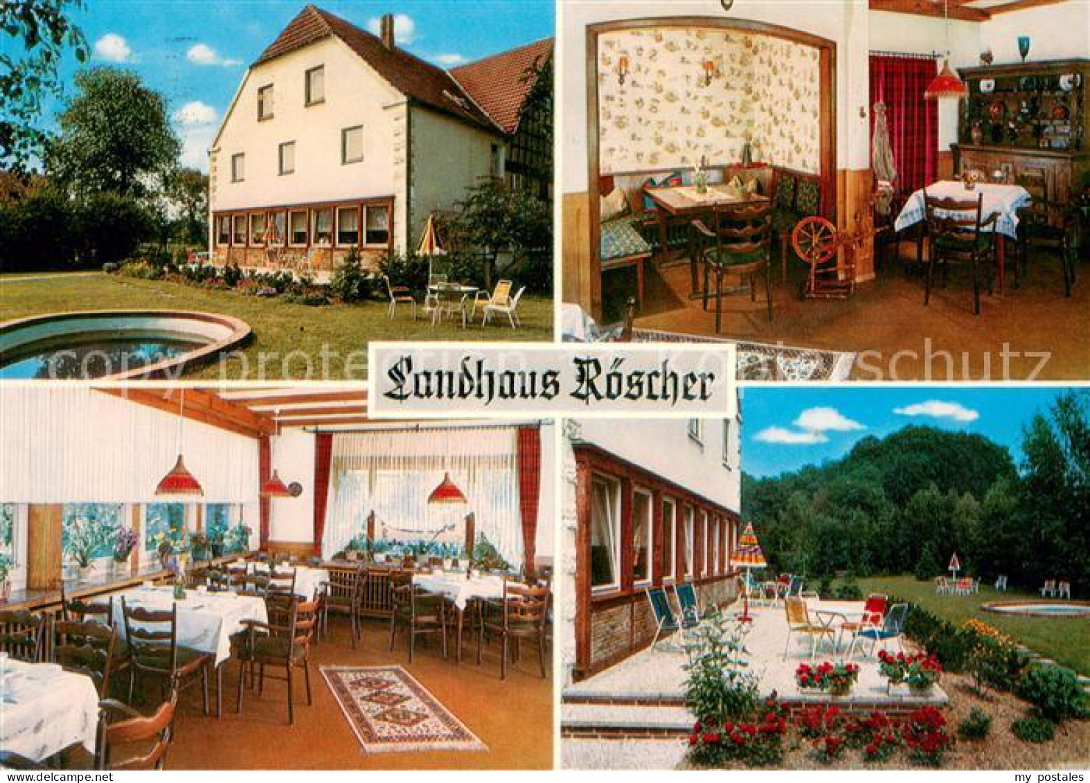 73659649 Holzhausen Luebbecke Landhaus Roescher Bauernhof Und Pension Restaurant - Getmold